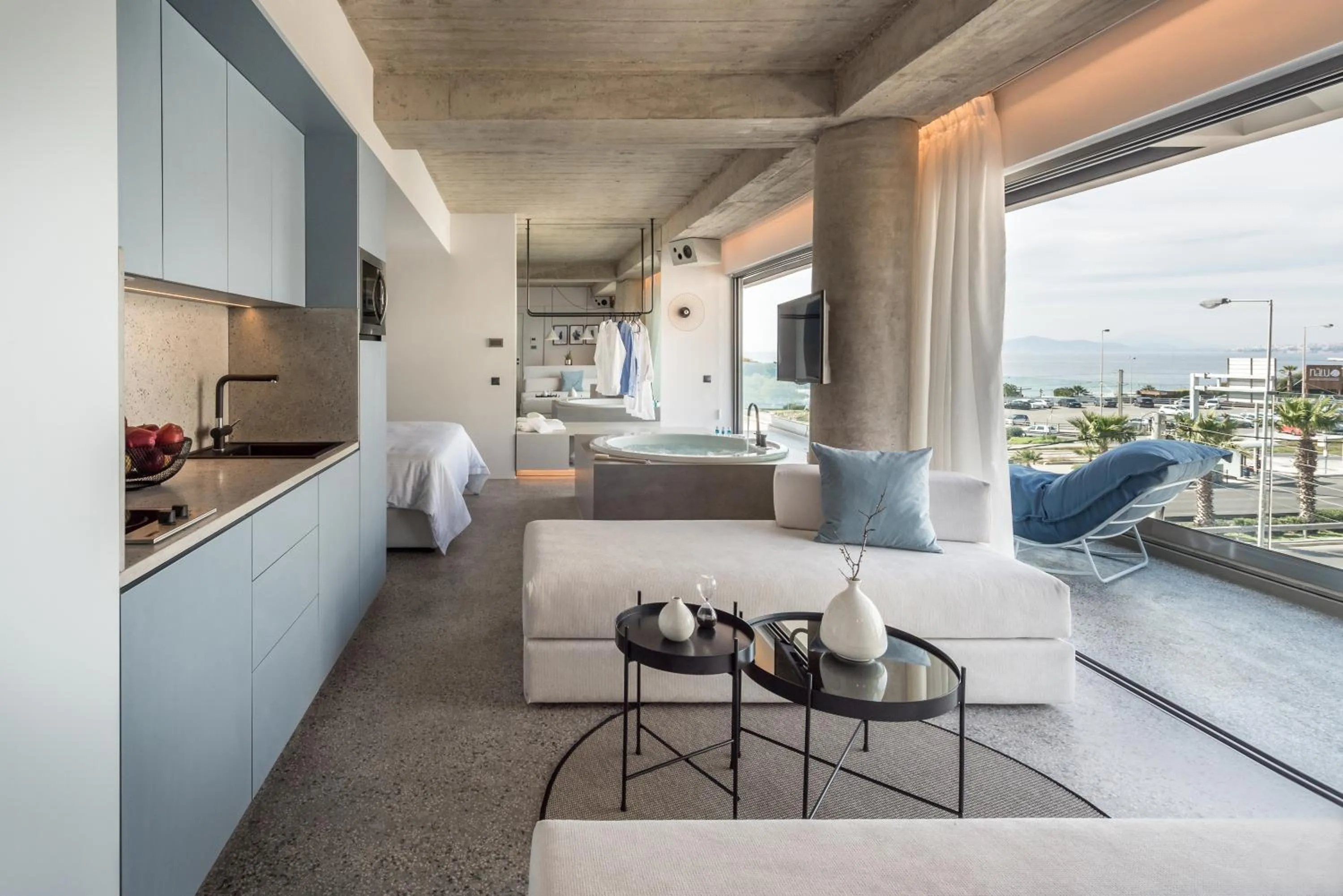 Living room in Urban Suites