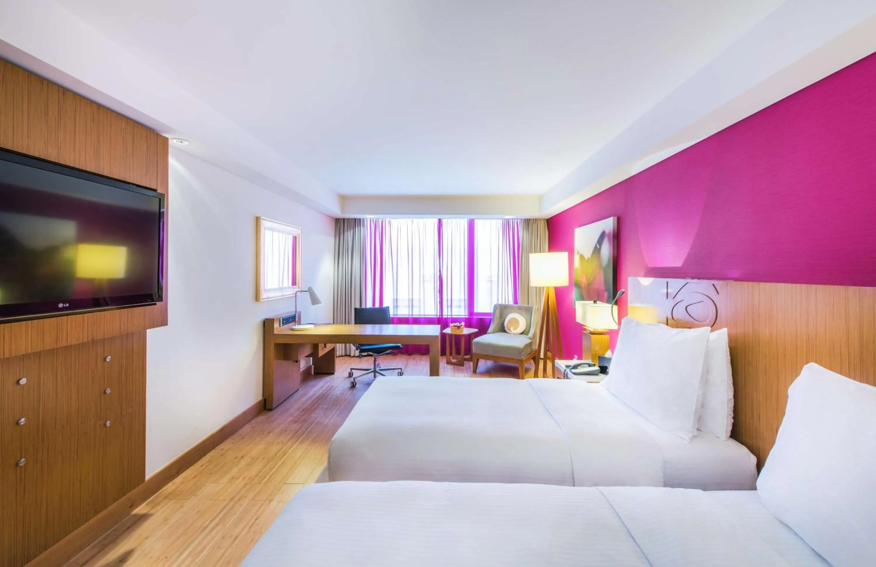 Photo of the whole room, Bed in Radisson Blu Hotel, Kuwait