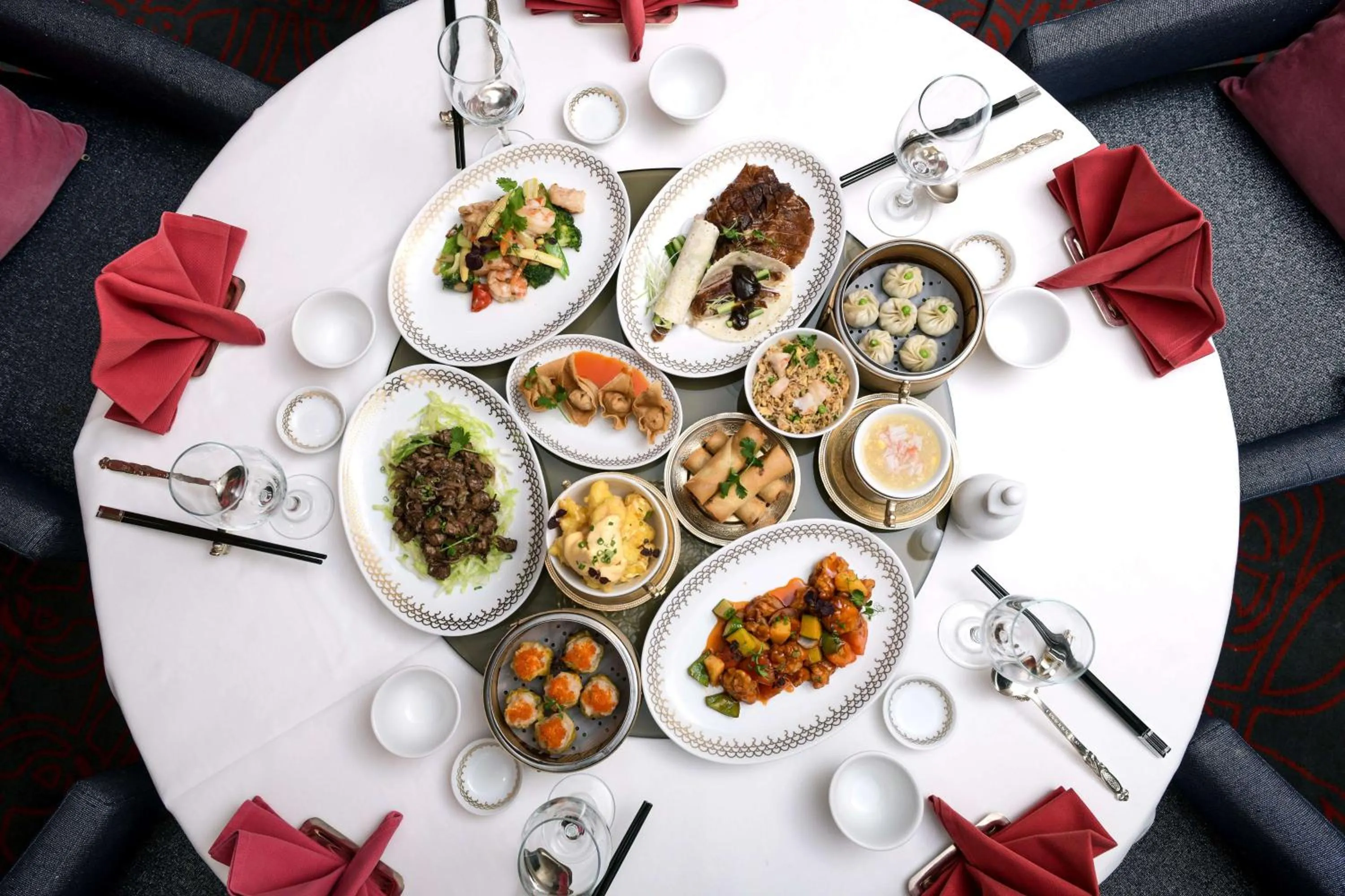 Food and drinks in Radisson Blu Hotel, Kuwait