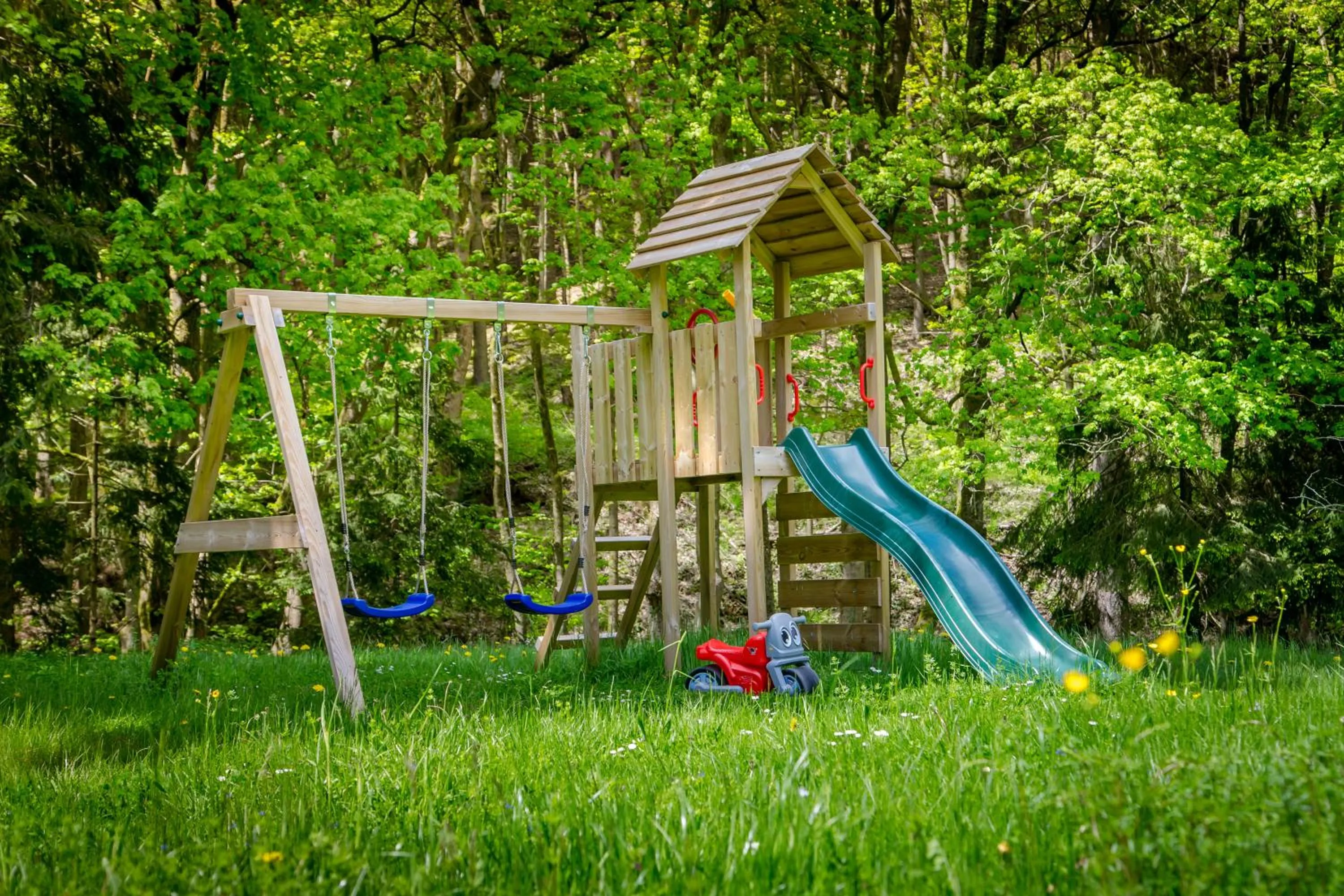 Children play ground in Waldhotel Friedrichroda