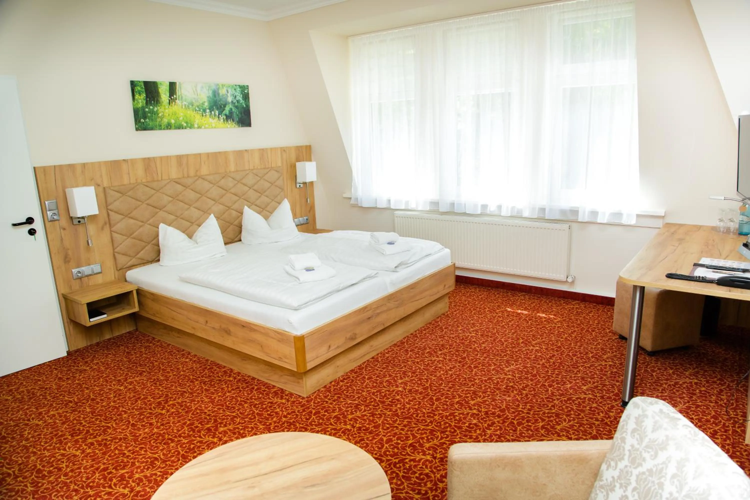 Bed in Waldhotel Friedrichroda