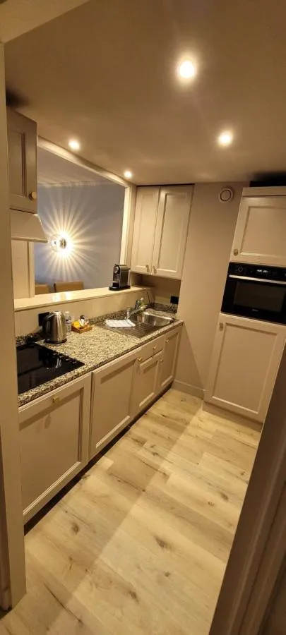 Kitchen or kitchenette in Villa d'Estelle