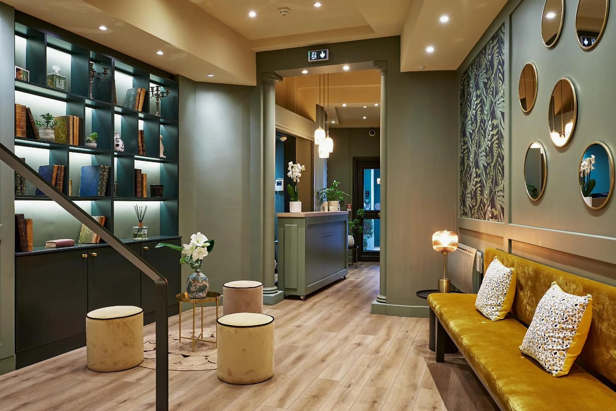 Lobby or reception in Villa d'Estelle