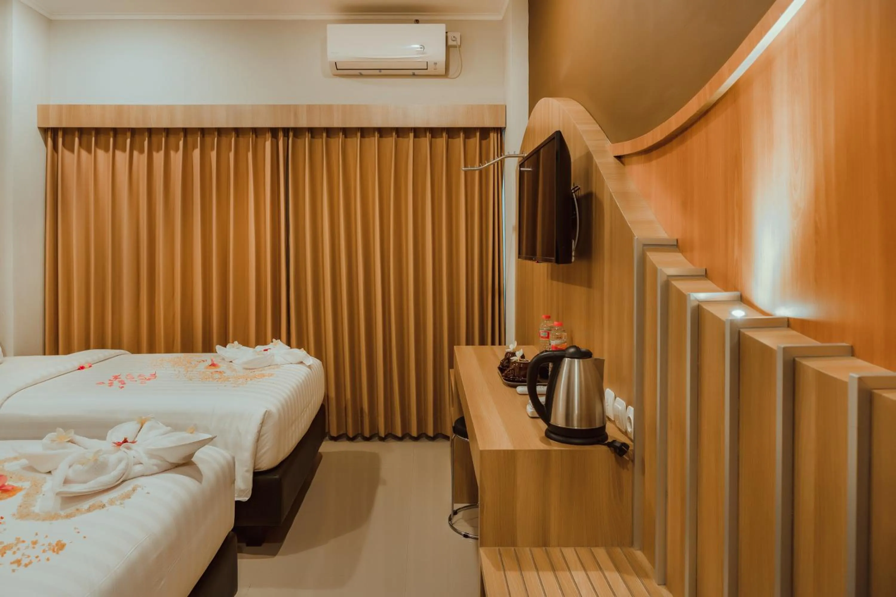 Bed in panfila hotel