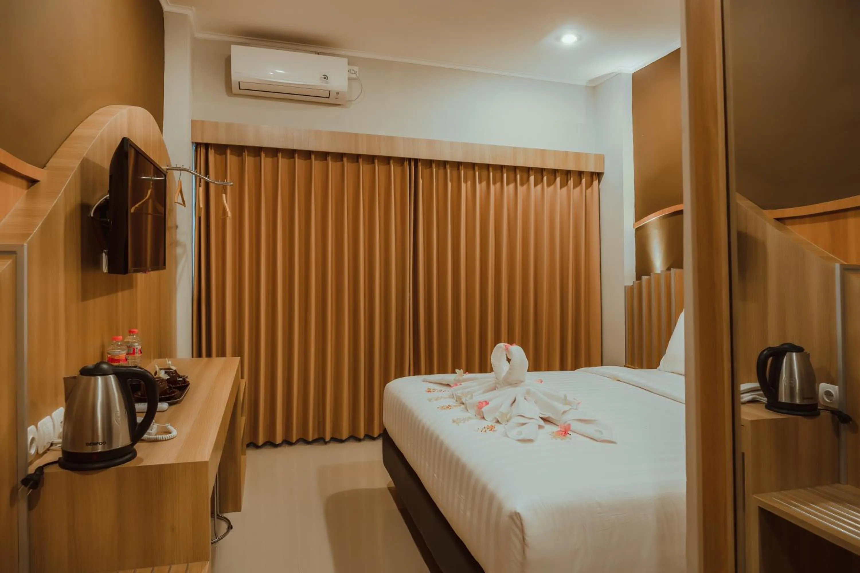 TV and multimedia, Bed in panfila hotel