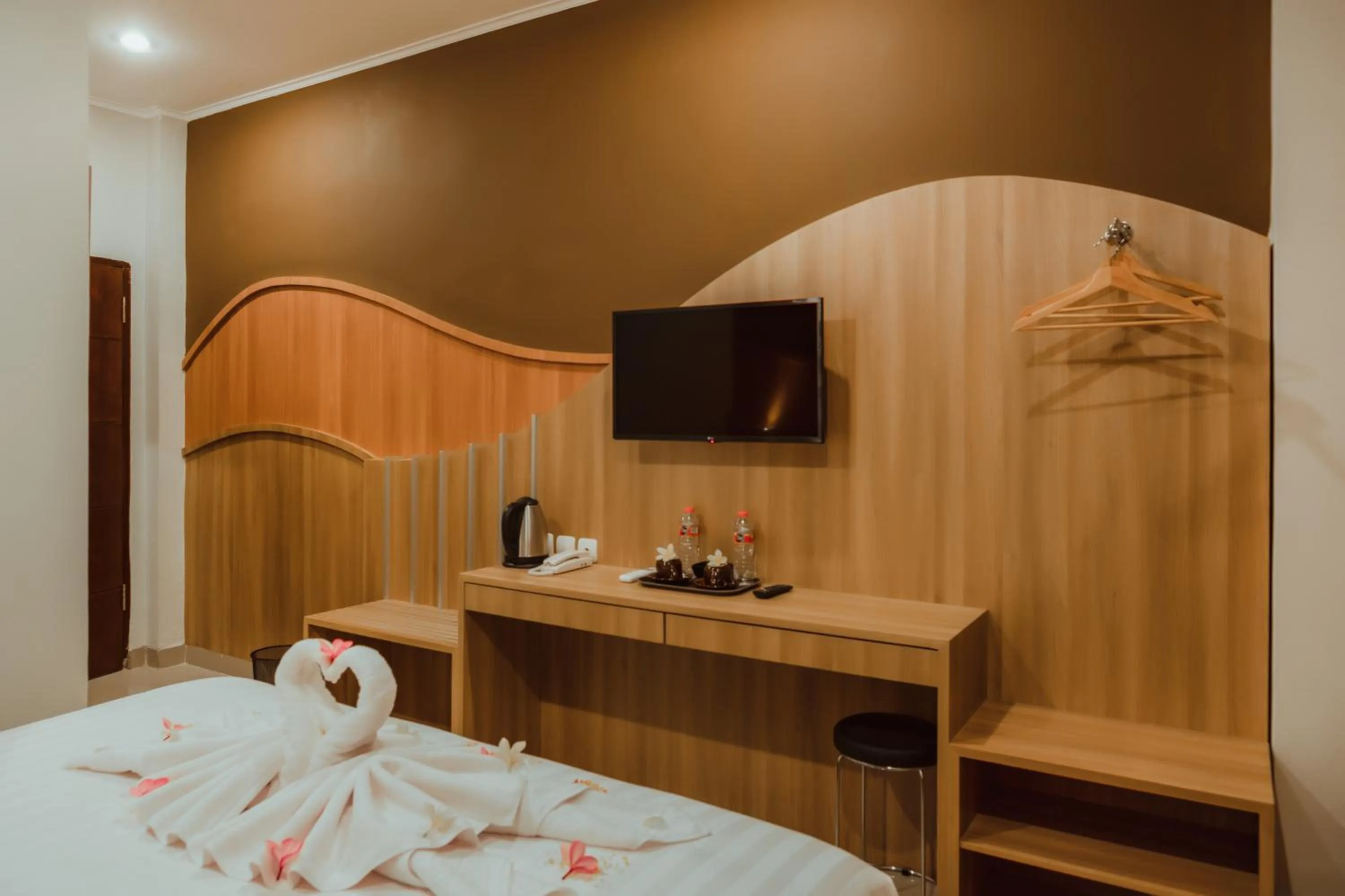 TV and multimedia, Bed in panfila hotel