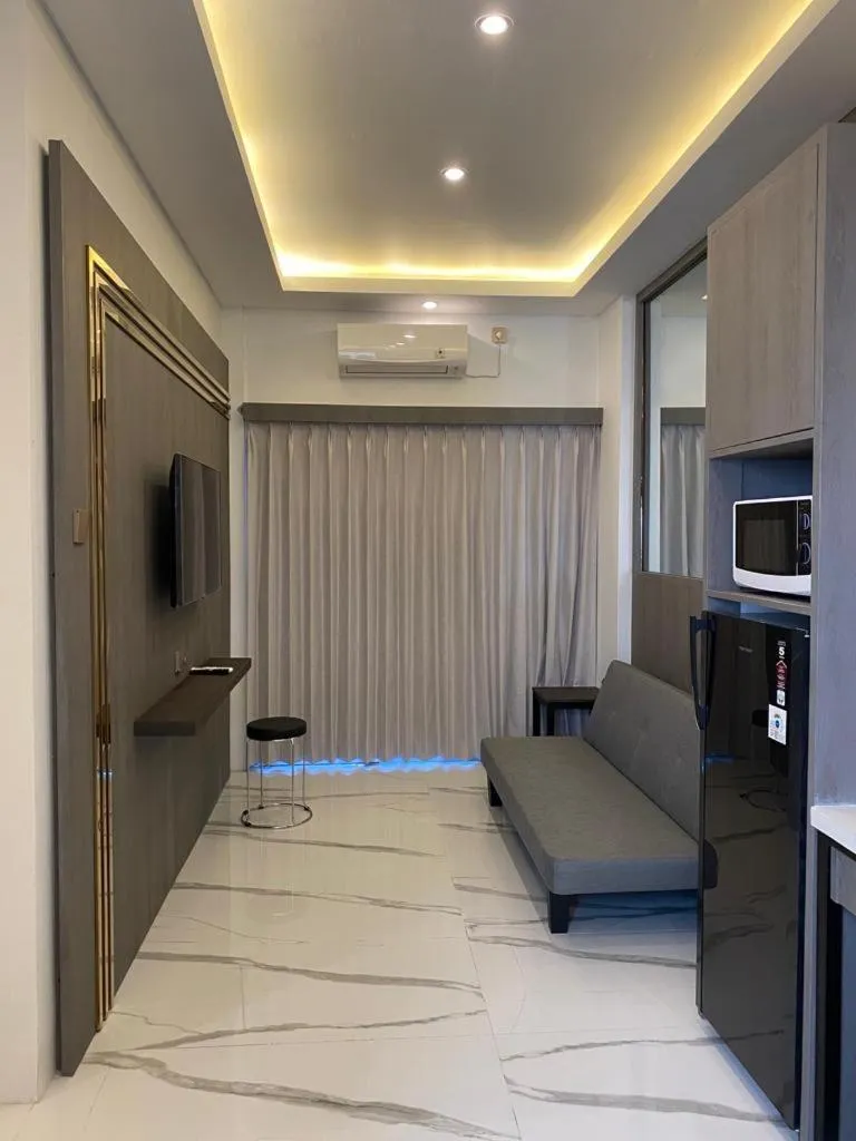 Kitchen or kitchenette, Bed in panfila hotel