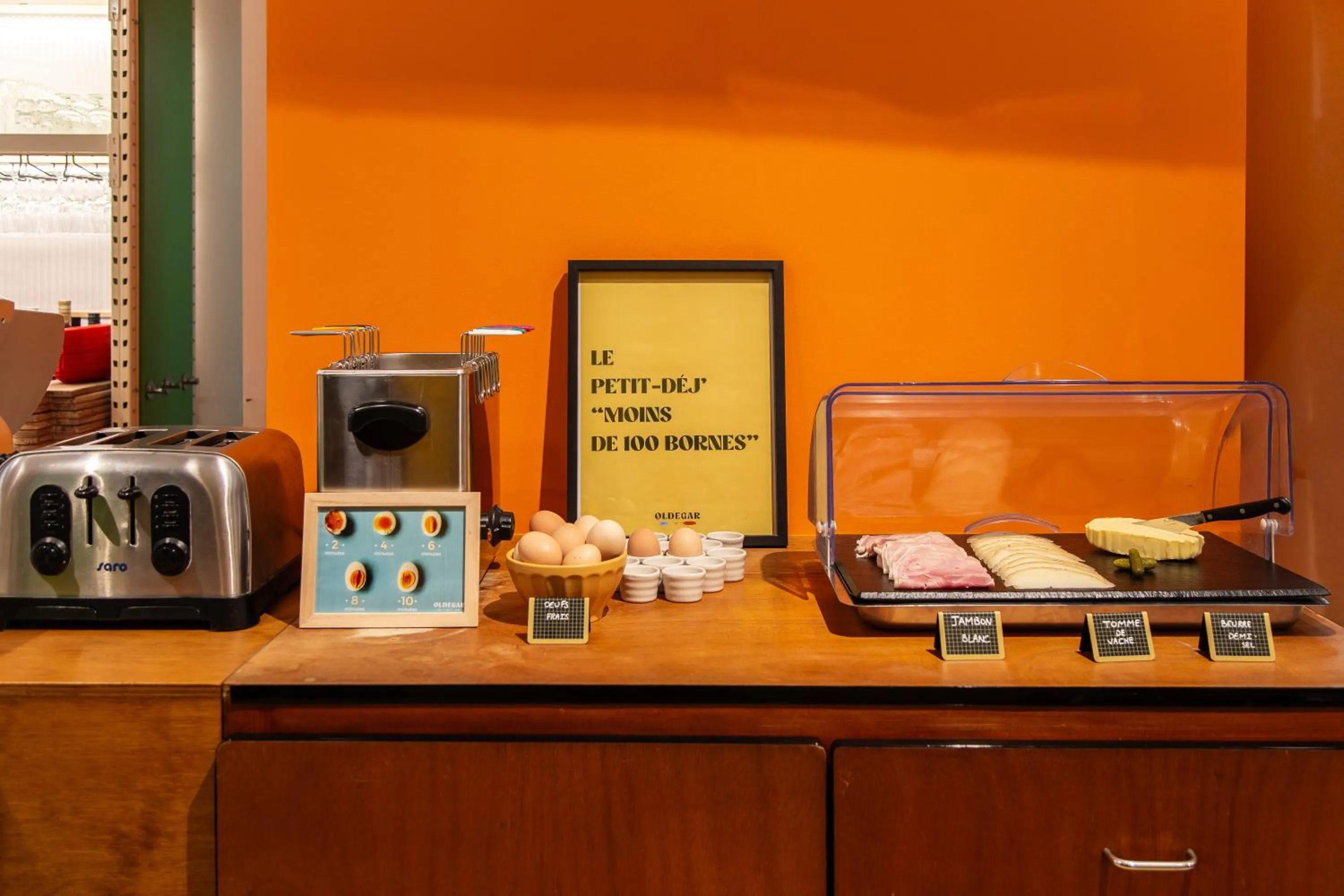 Breakfast in OLDEGAR Hôtel