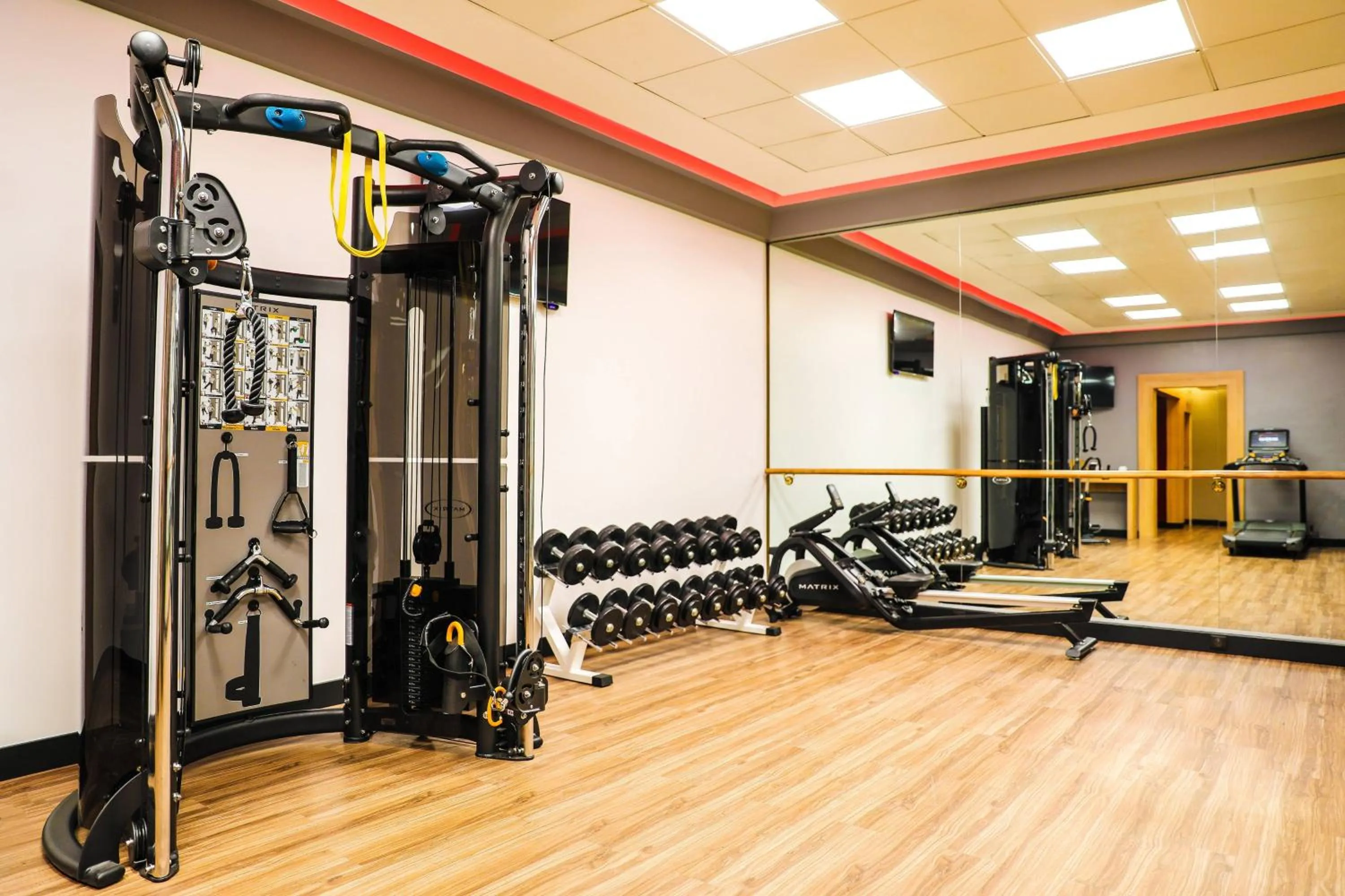 Fitness centre/facilities in Paris Marriott Champs Elysees Hotel