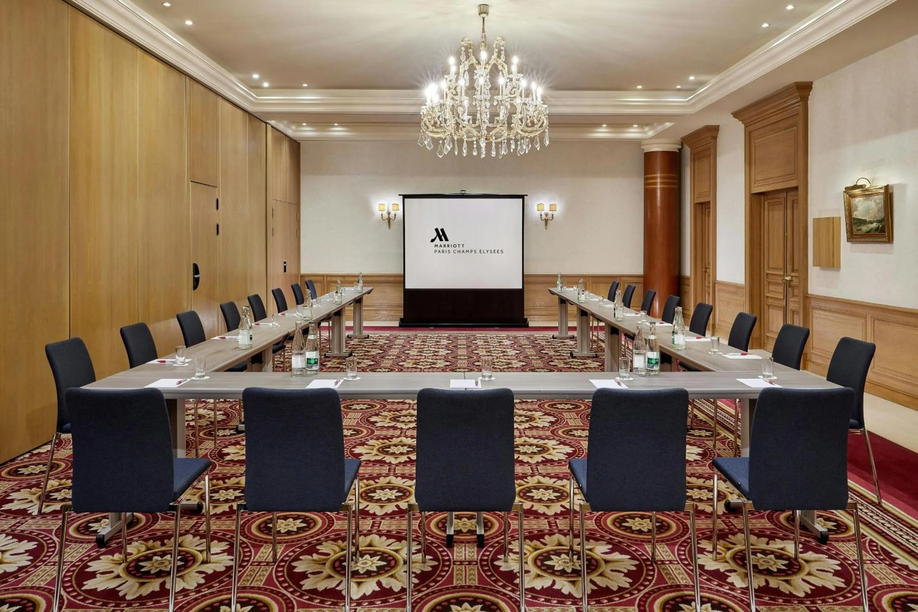Meeting/conference room in Paris Marriott Champs Elysees Hotel
