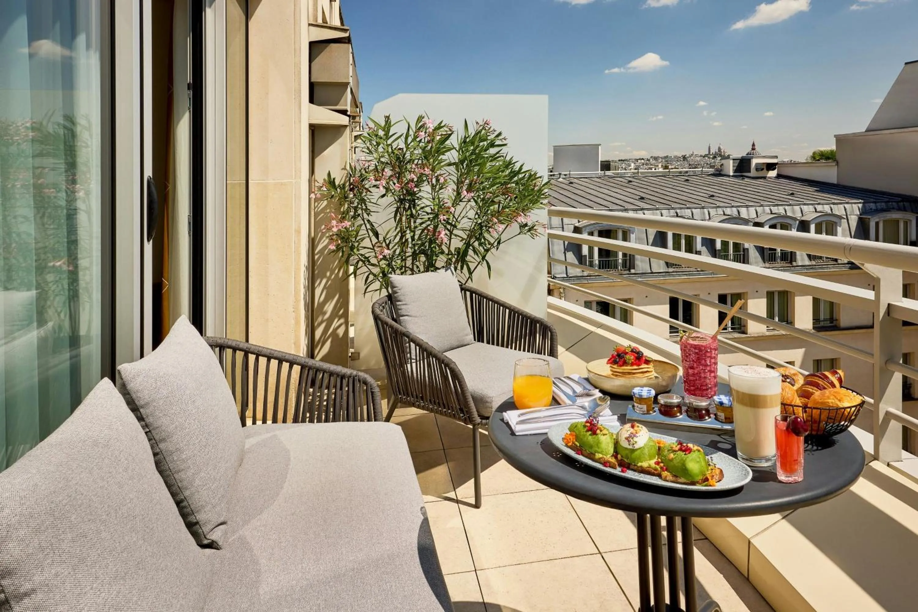 Breakfast in Paris Marriott Champs Elysees Hotel