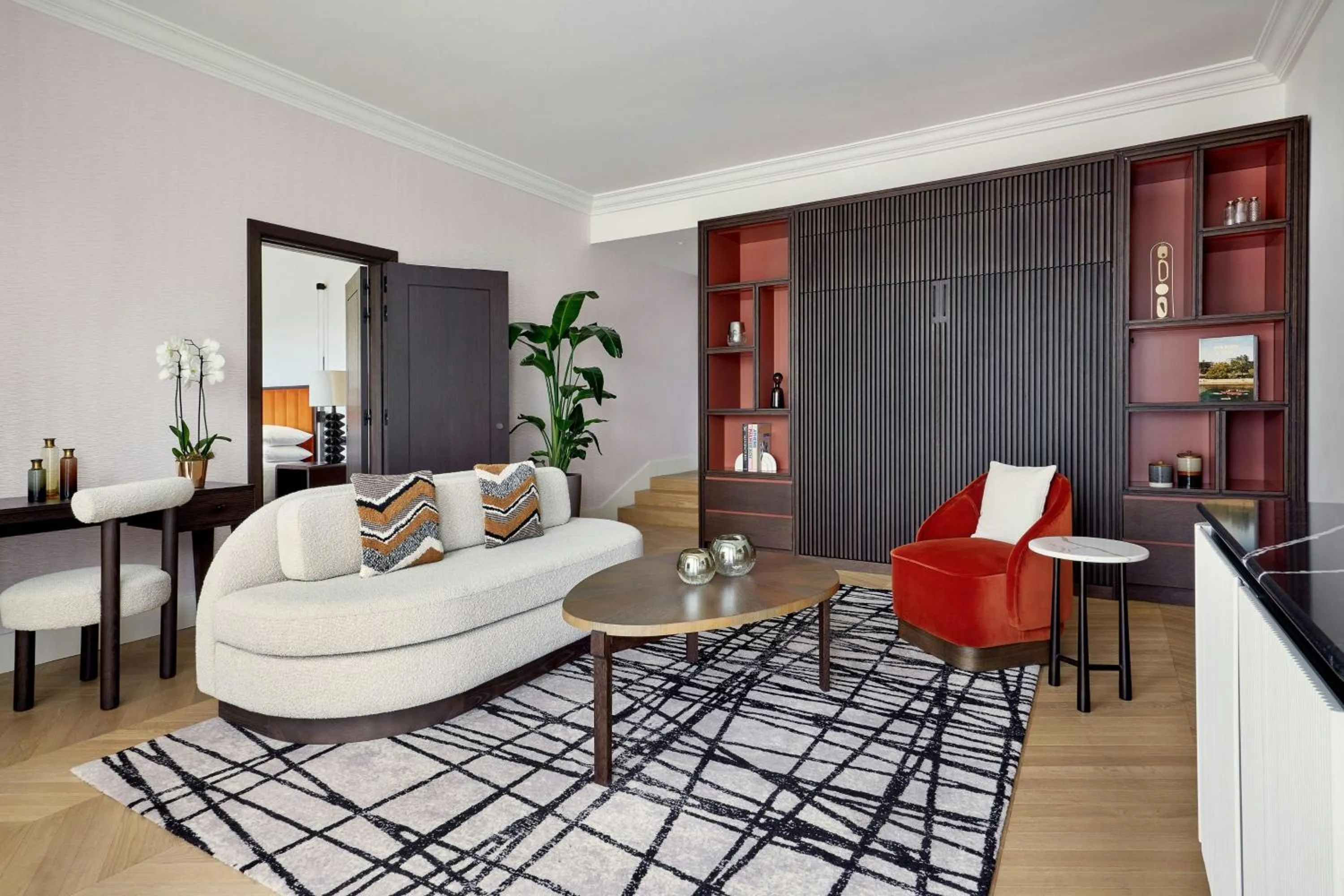 Photo of the whole room in Paris Marriott Champs Elysees Hotel