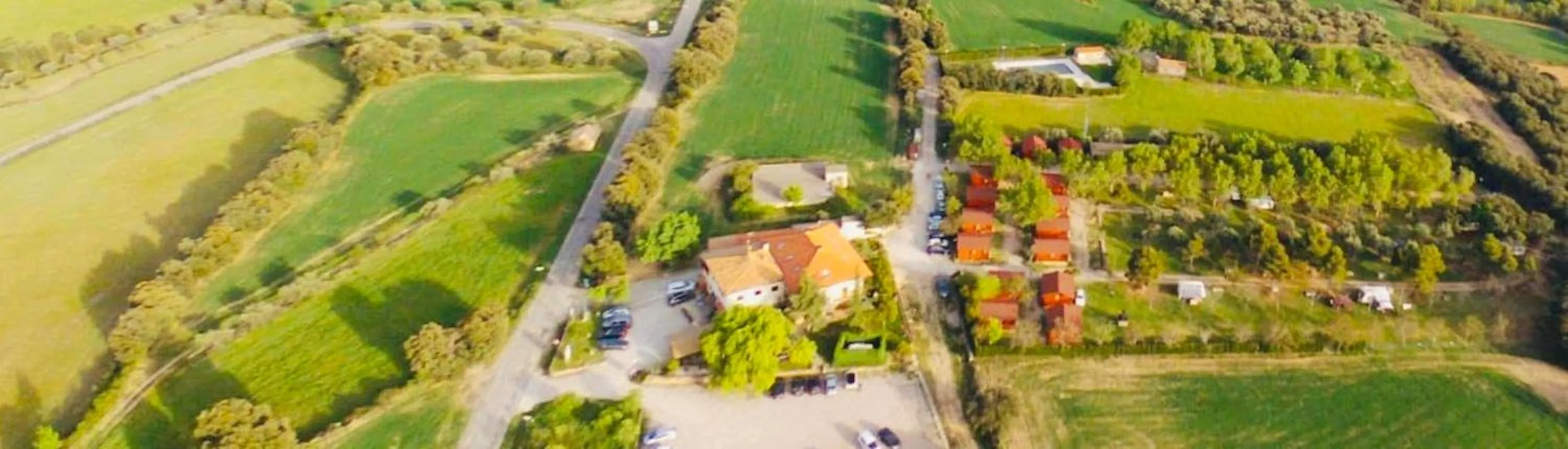 Bird's eye view in Apartamentos Cañones de Guara y Formiga