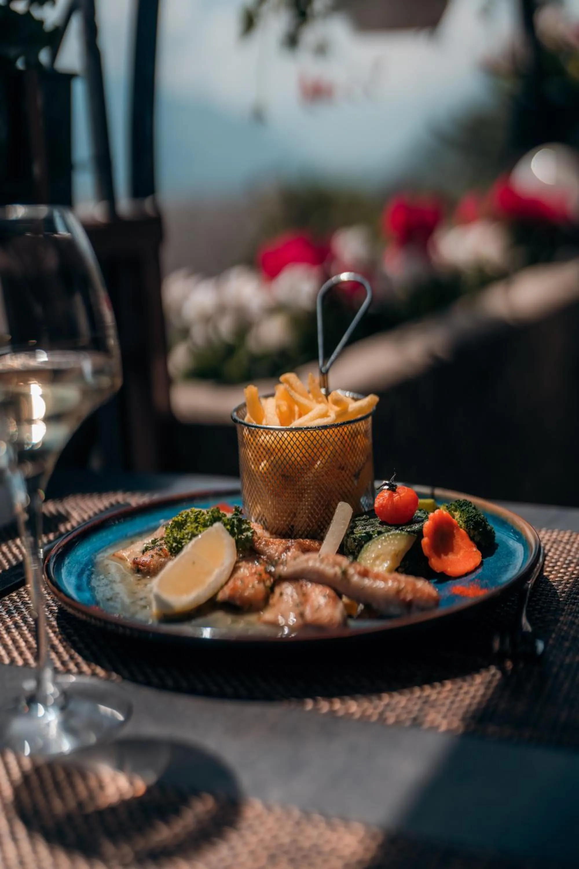 Food and drinks in Relais Fleuri