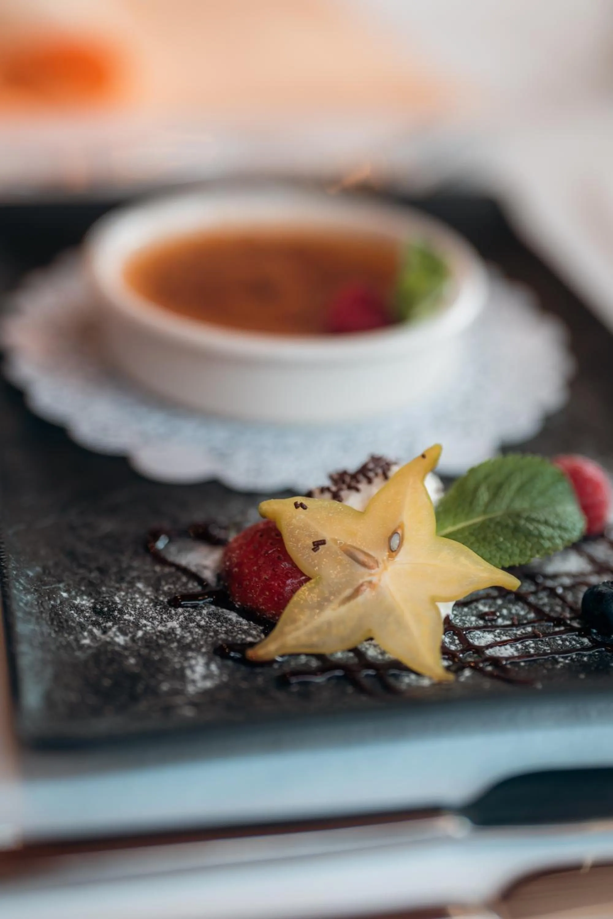 Food and drinks in Relais Fleuri