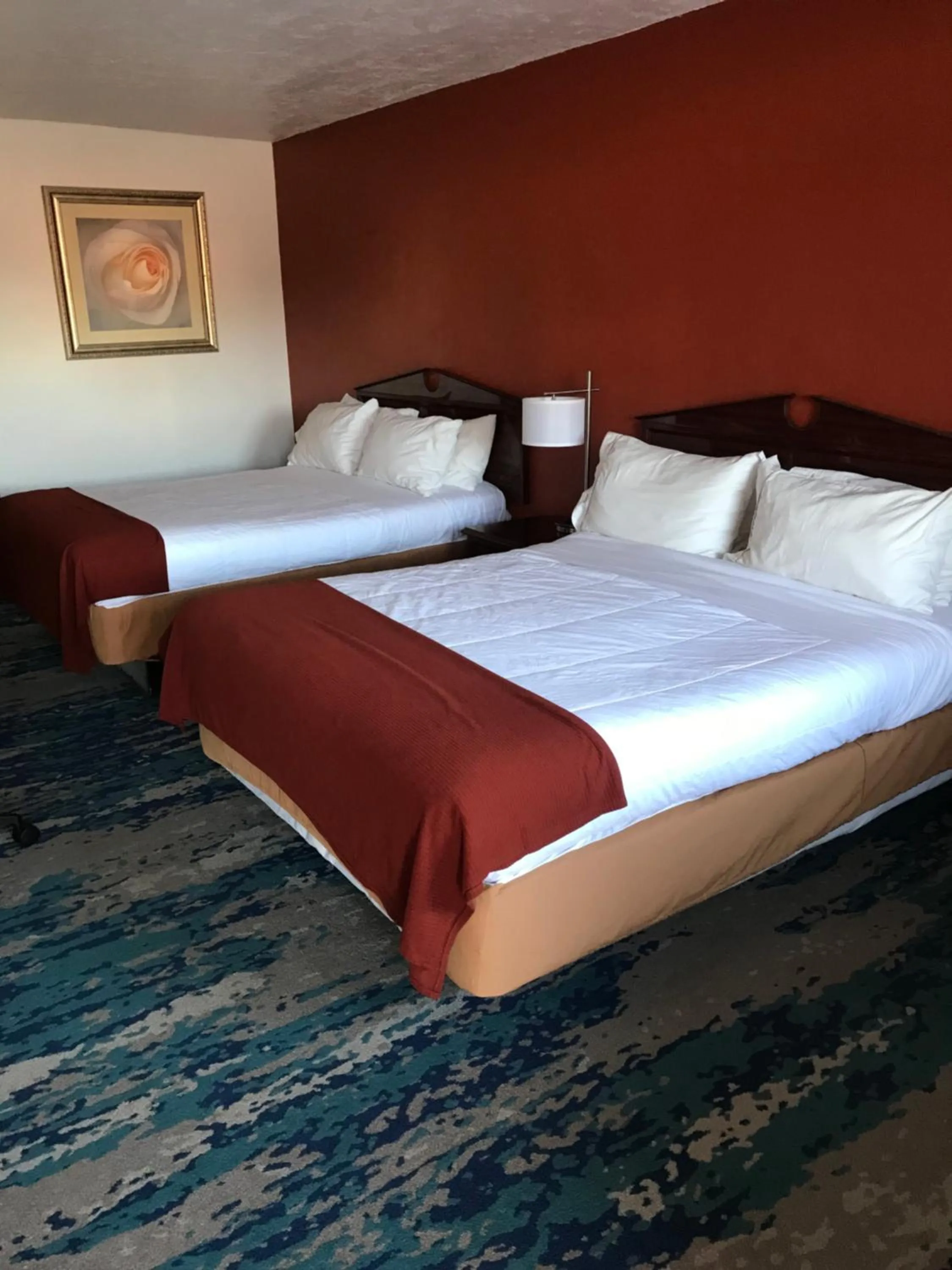 Bed in Interstate Motel