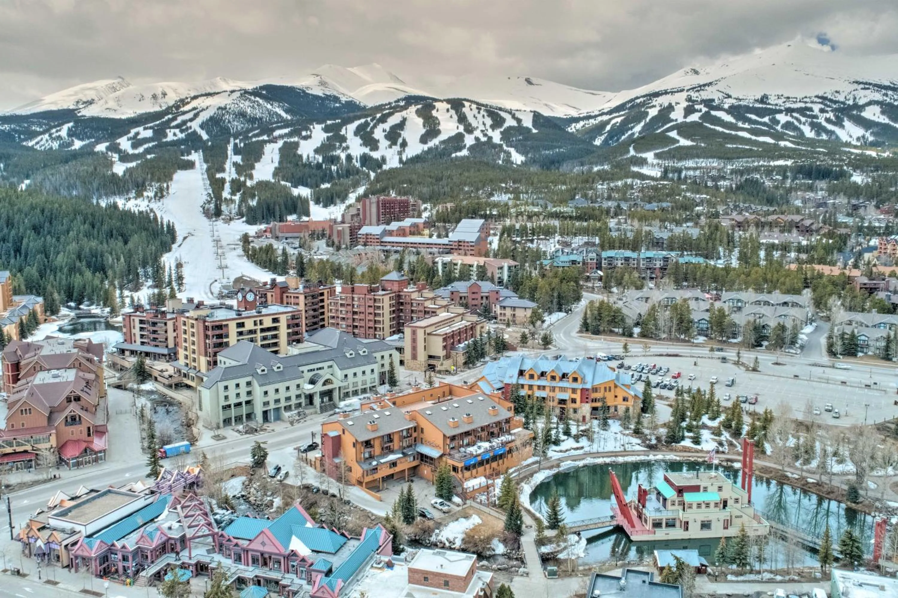 Breck Ski-InandSki-Out Condo Near Main Street!