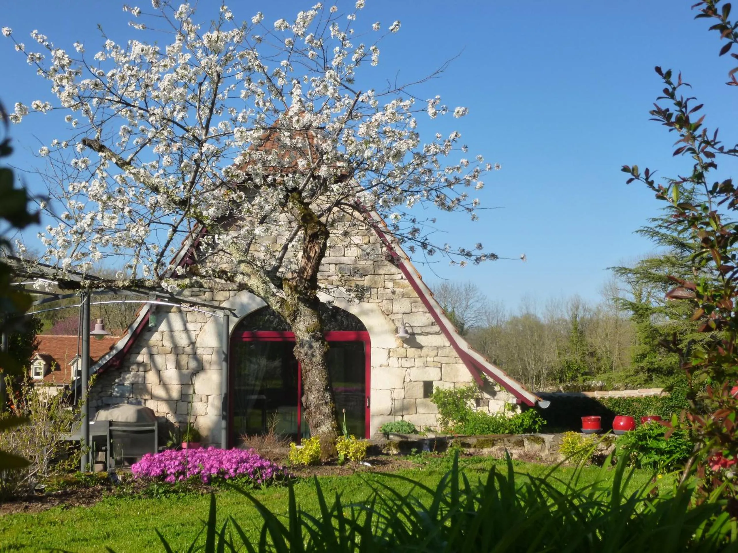 Garden in Au Mas de Gamet