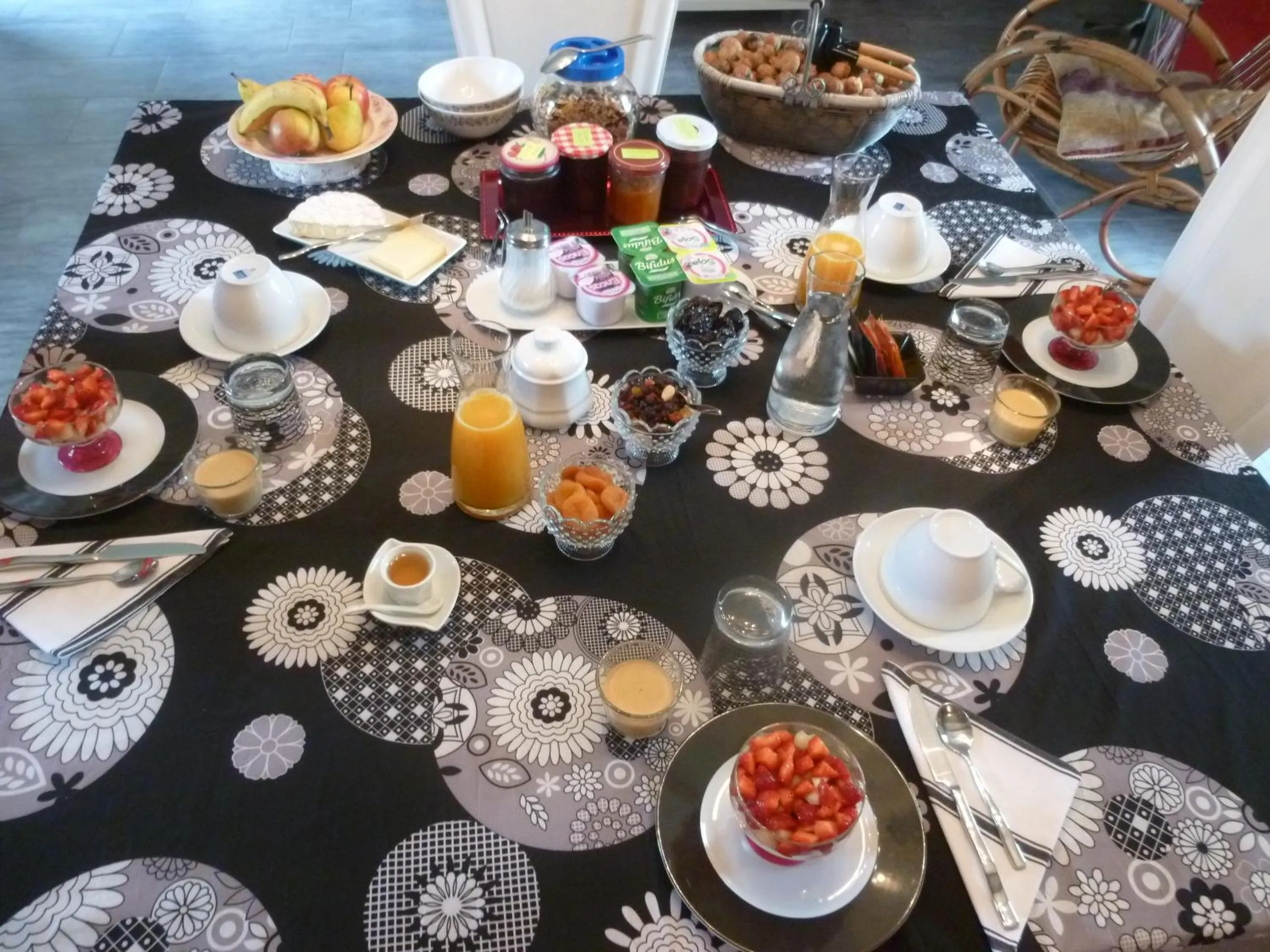 Breakfast in Au Mas de Gamet