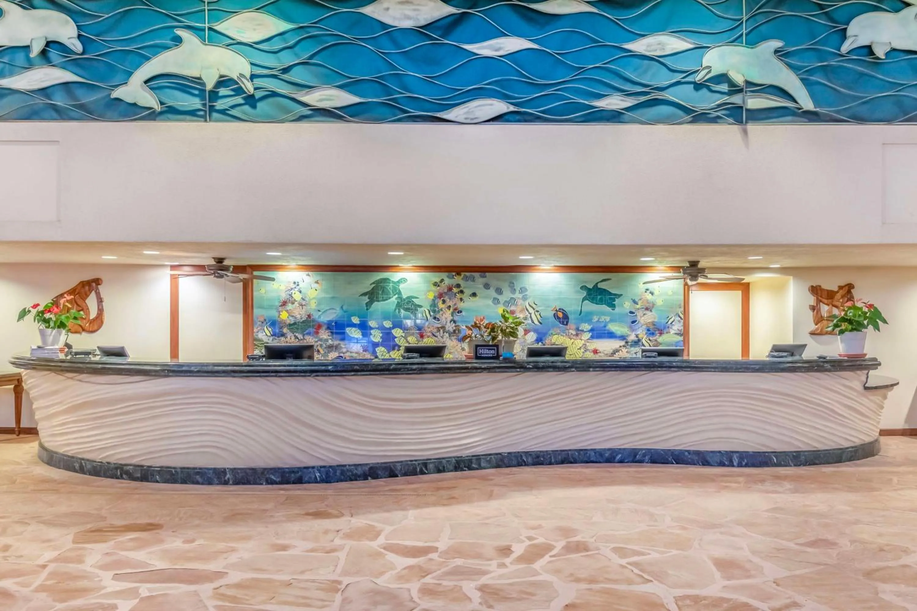 Lobby or reception in Hilton Vacation Club Ka'anapali Beach Maui
