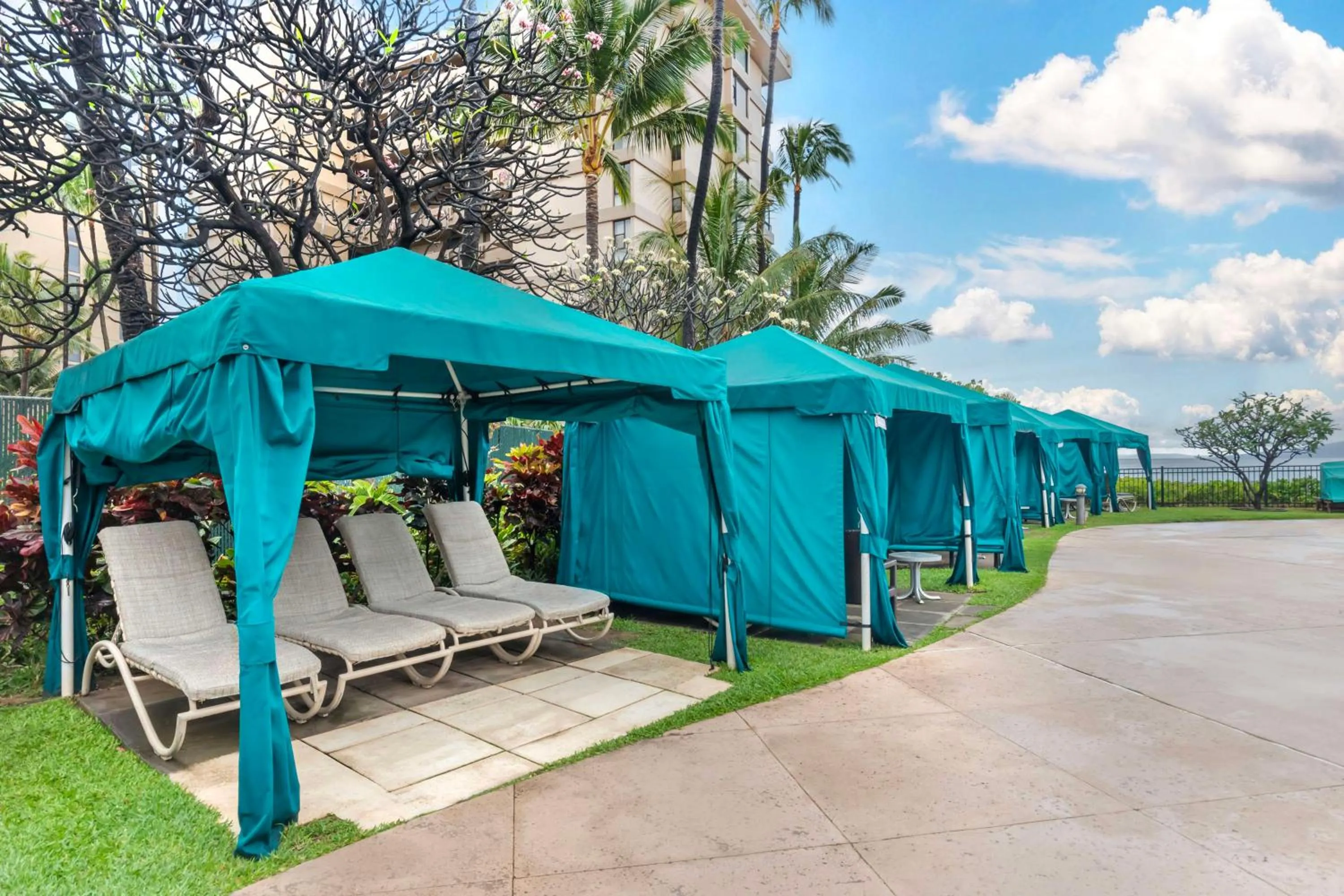 Pool view in Hilton Vacation Club Ka'anapali Beach Maui