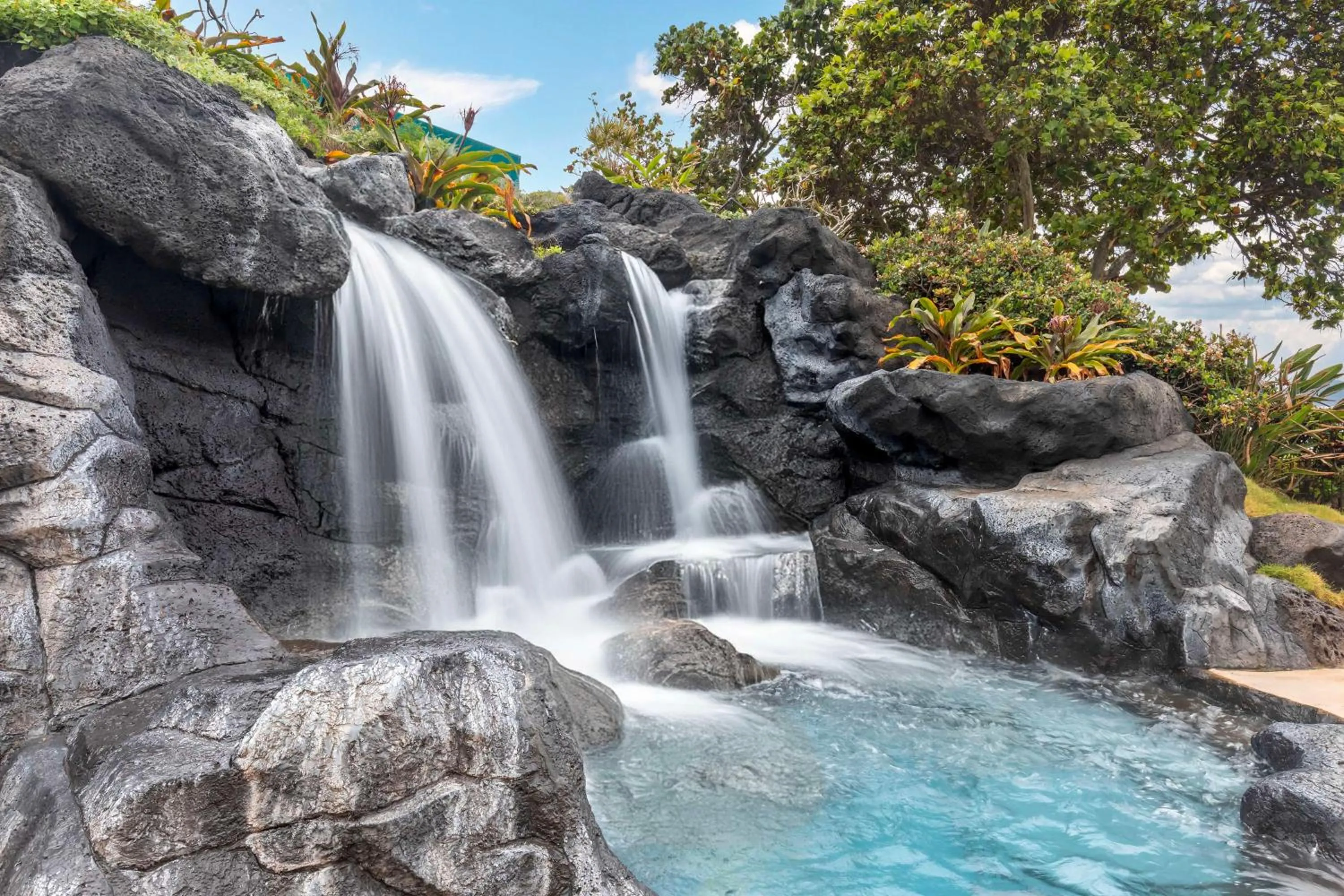 Garden in Hilton Vacation Club Ka'anapali Beach Maui