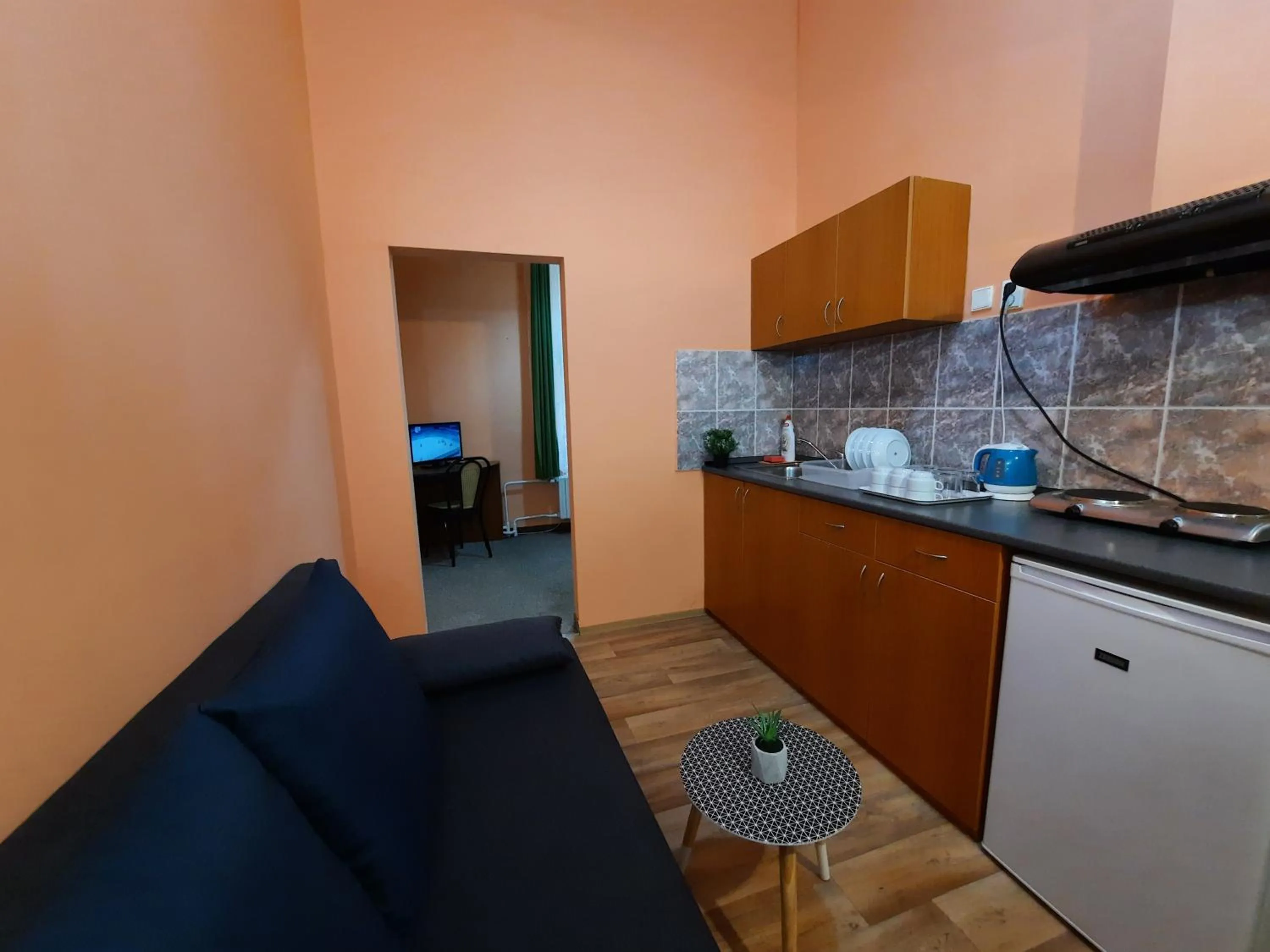 Kitchen or kitchenette in Pension City Center