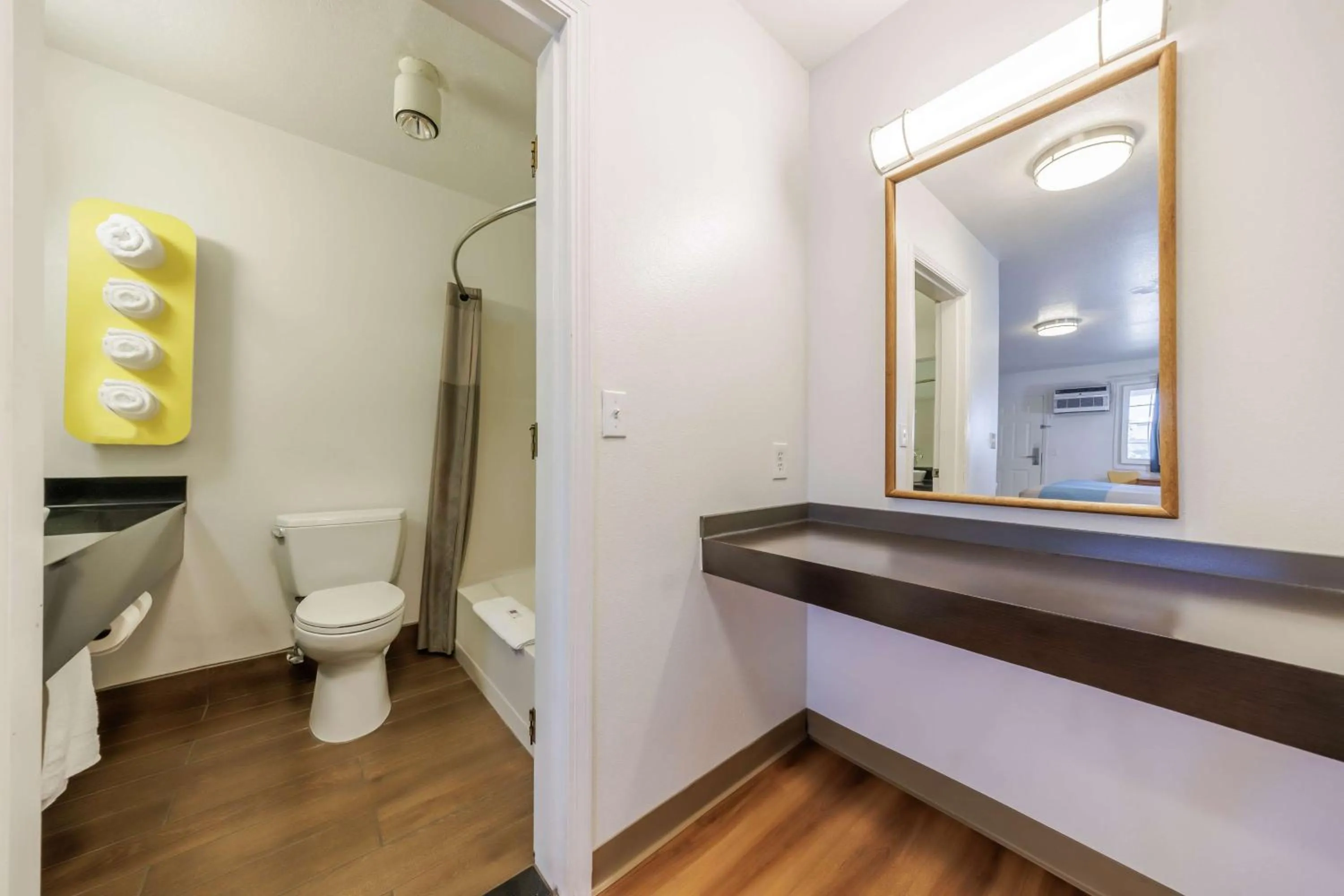 Bathroom in Motel 6-Canby, OR