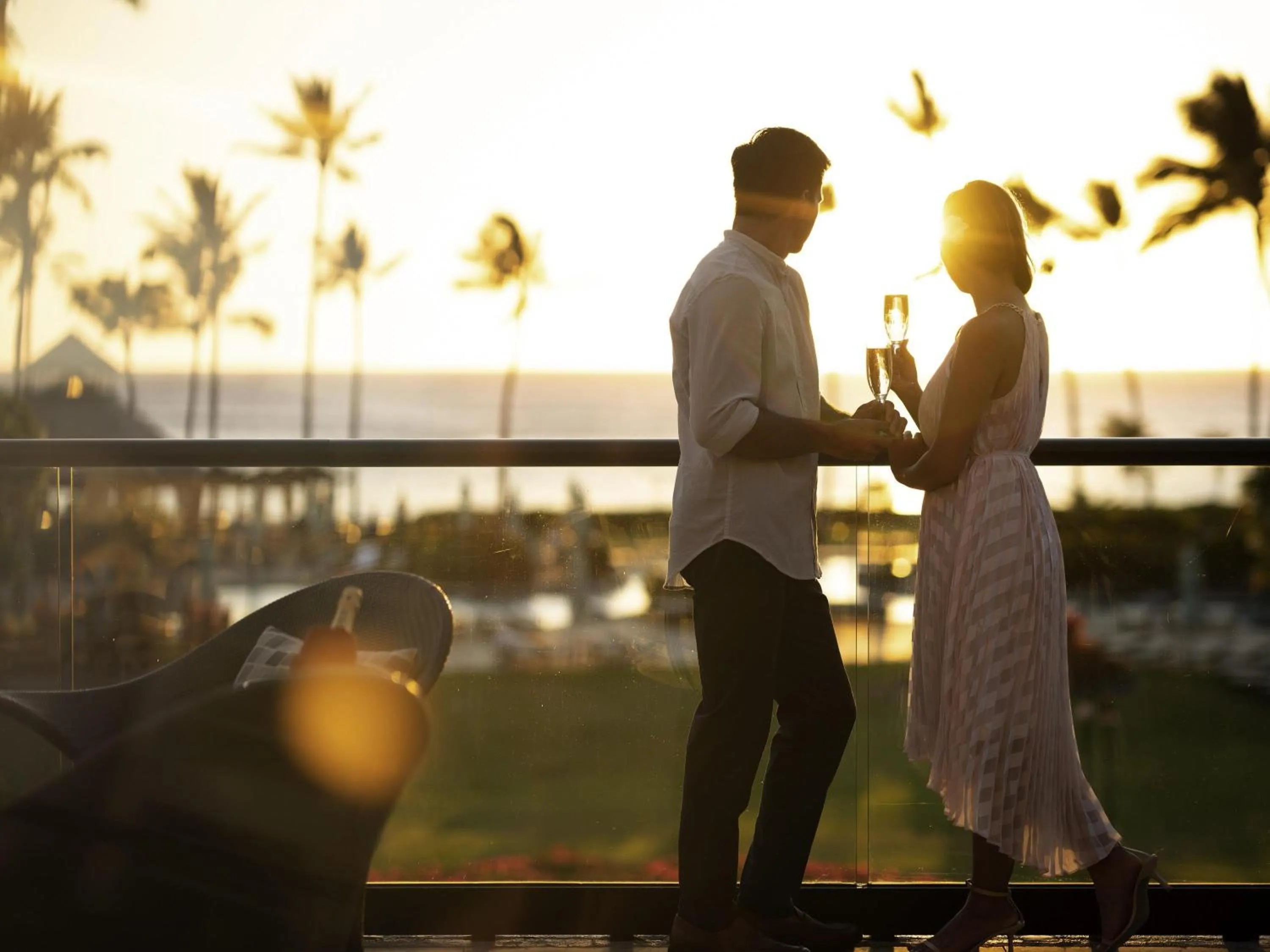 Lounge or bar in Fairmont Orchid