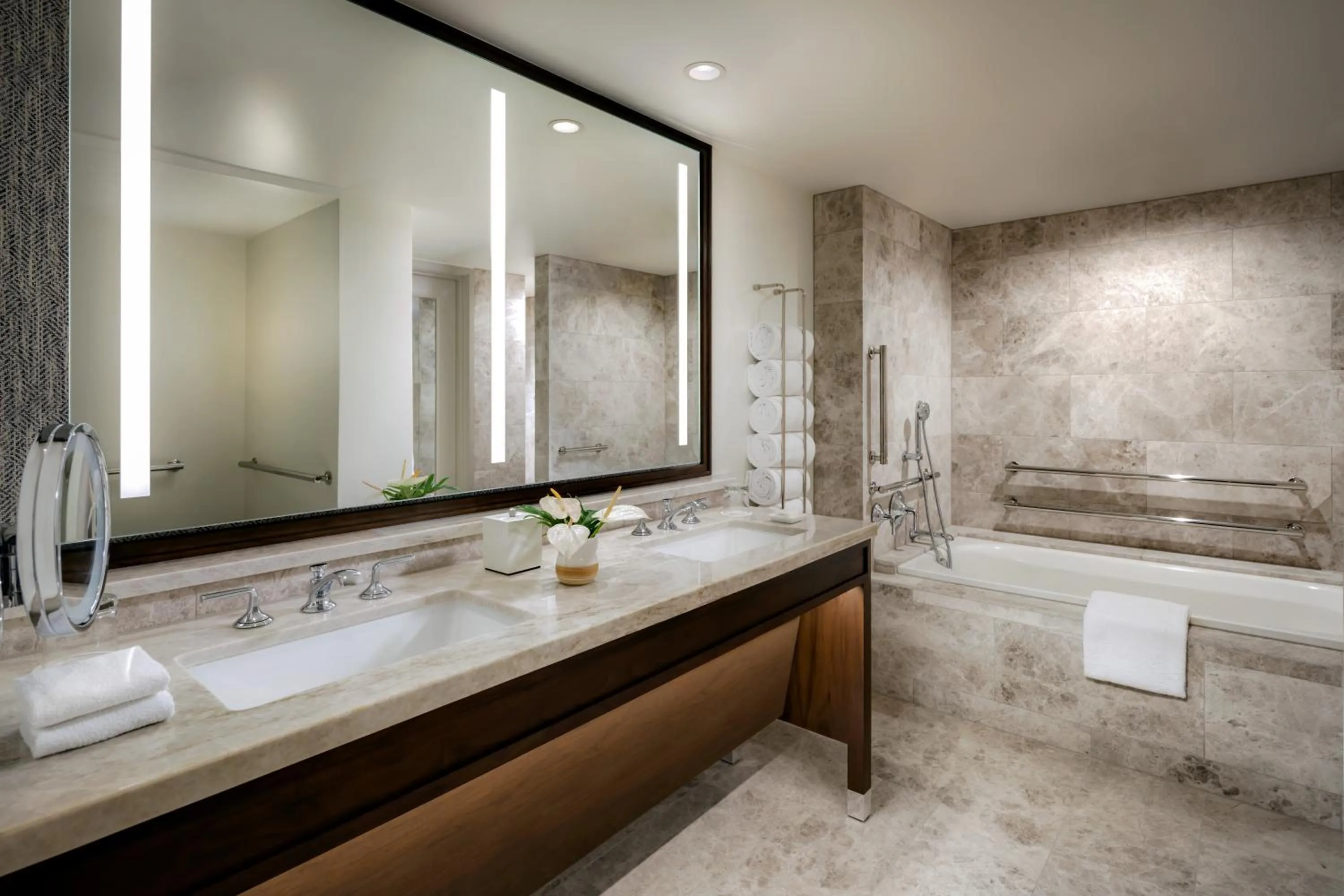 Bathroom in Fairmont Kea Lani, Maui