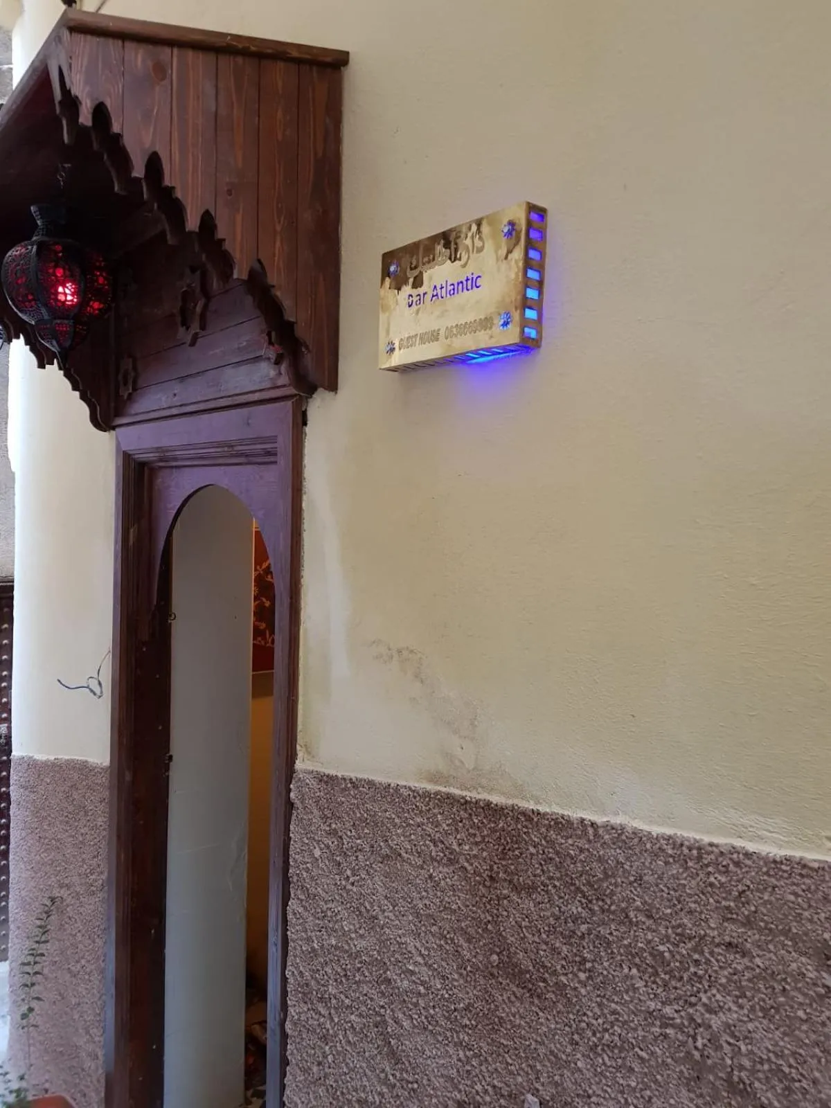 Facade/entrance in Dar Atlantic