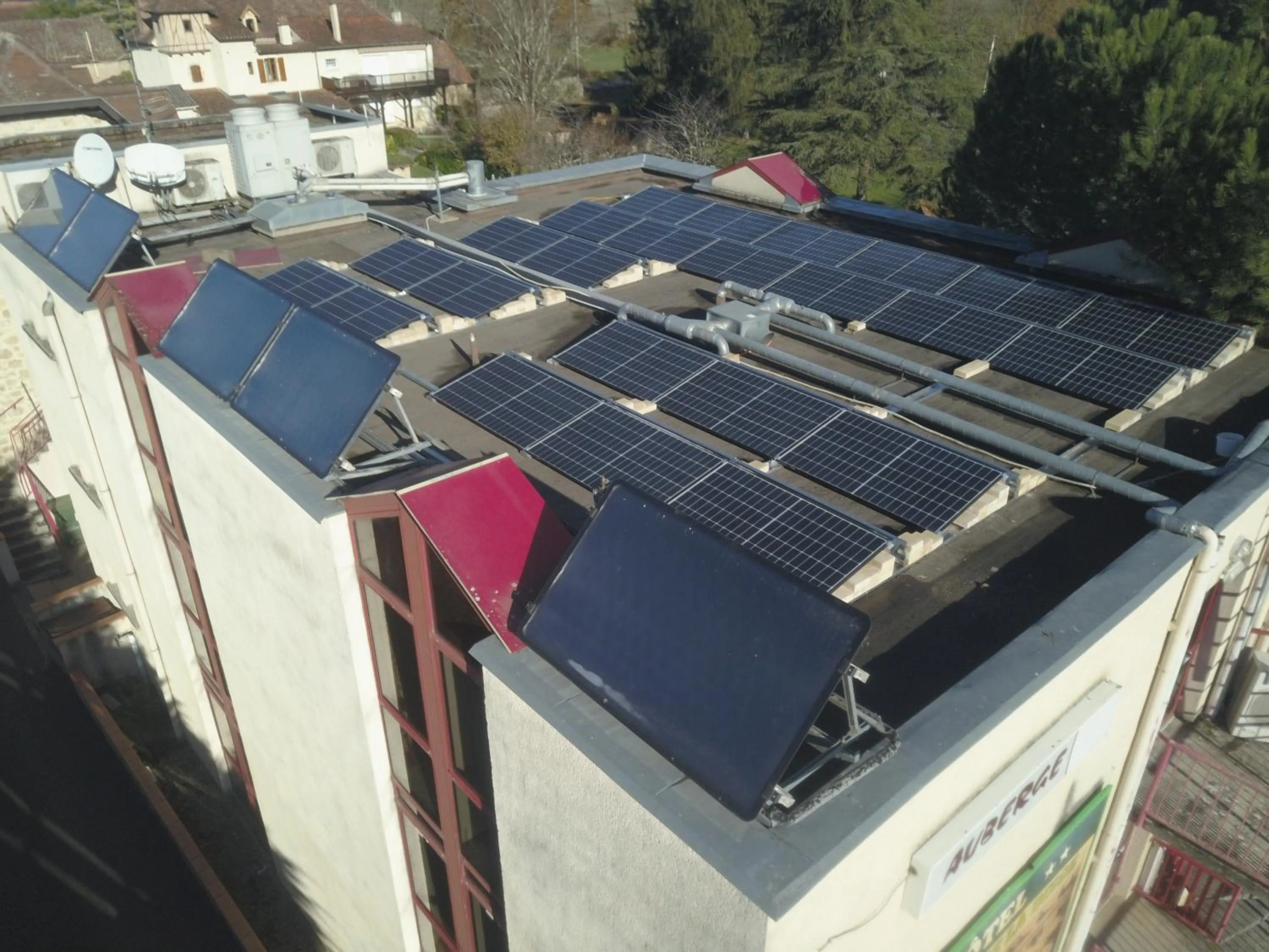 Bird's eye view in Logis Auberge La Diege