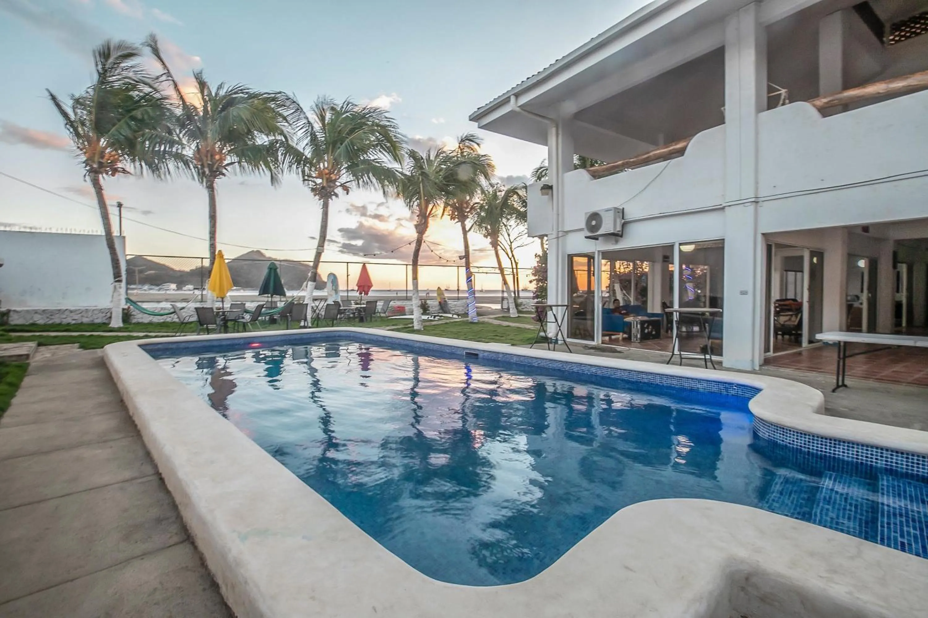 Swimming pool in Hotel Mozonte San Juan del Sur