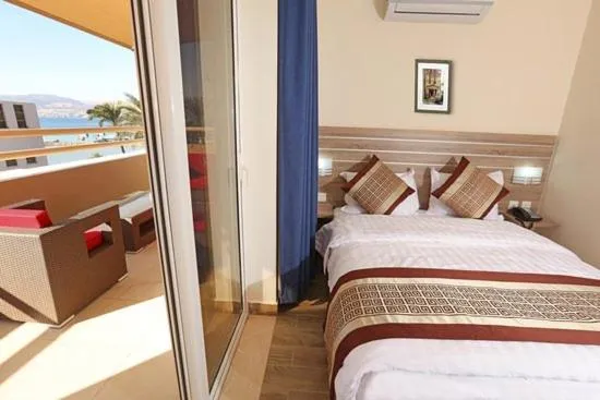 Bed in La Riva Hotel