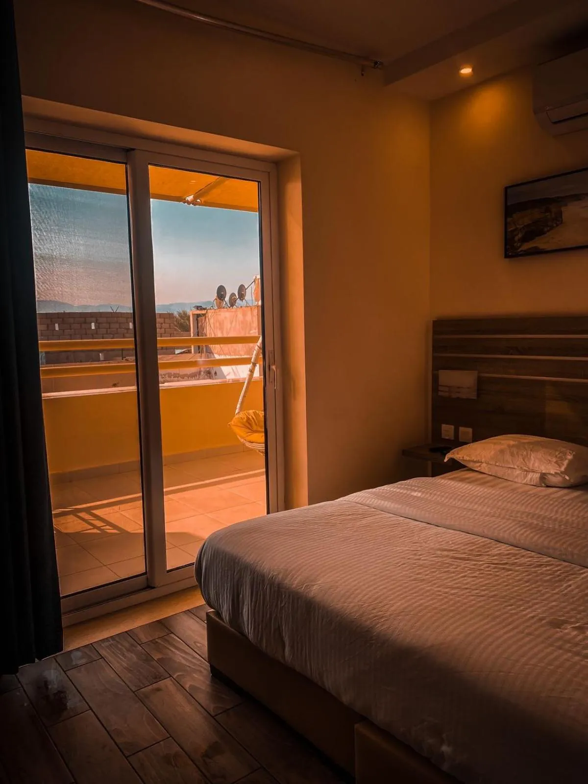 Bed in La Riva Hotel