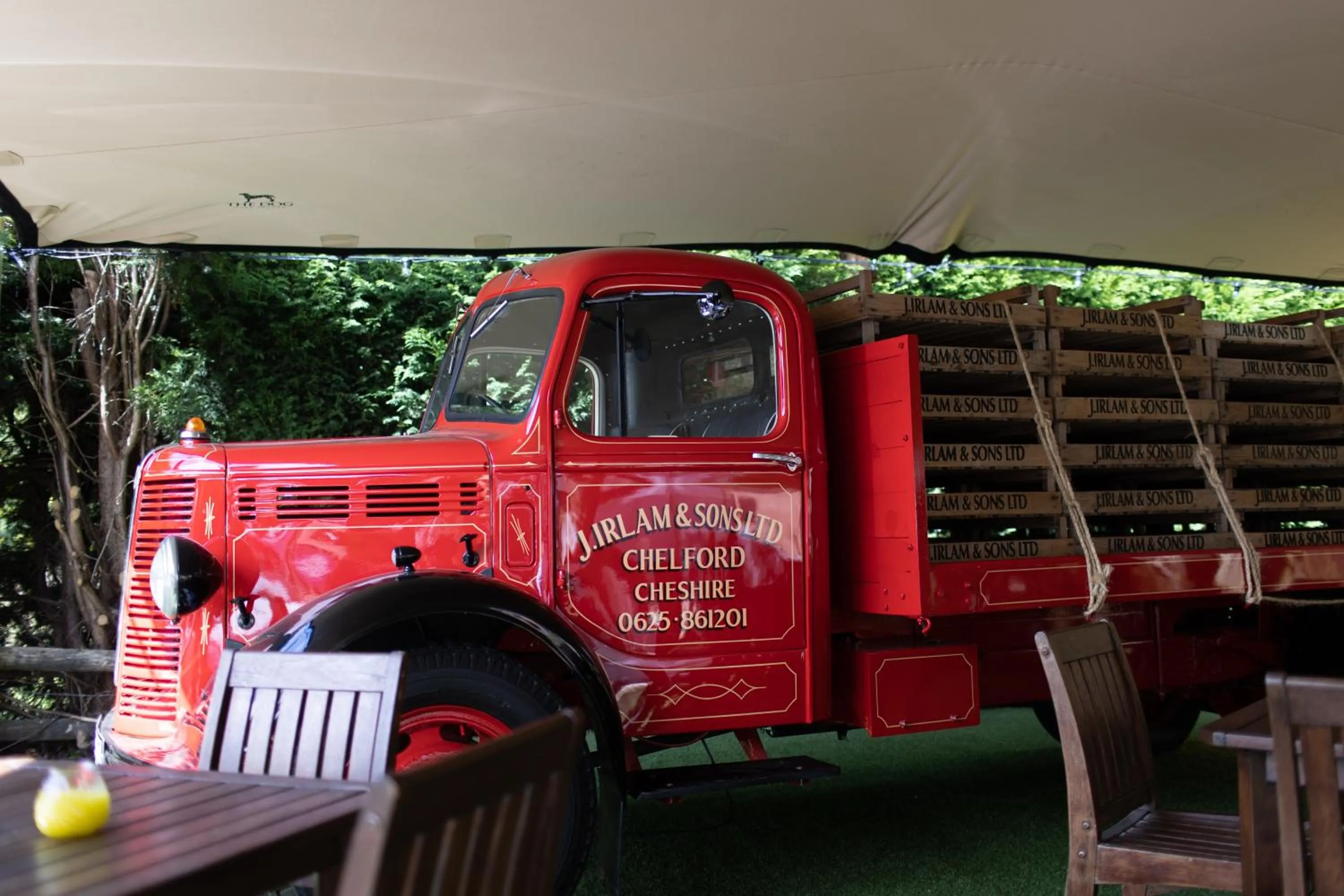 Garden in The Dog in Over Peover