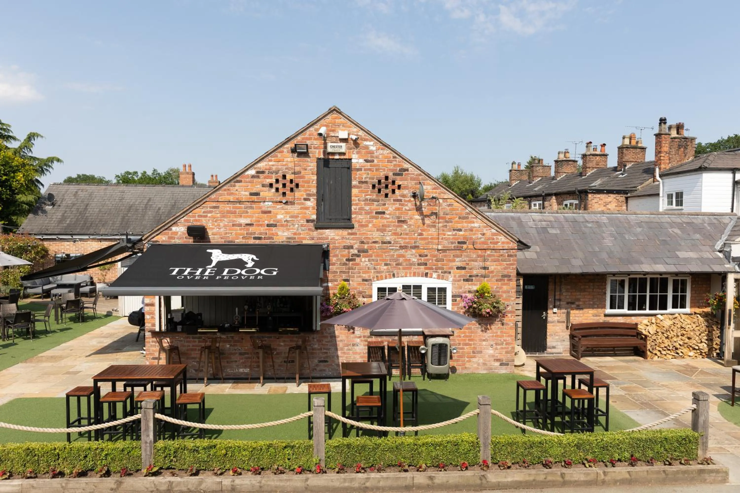 Property building in The Dog in Over Peover