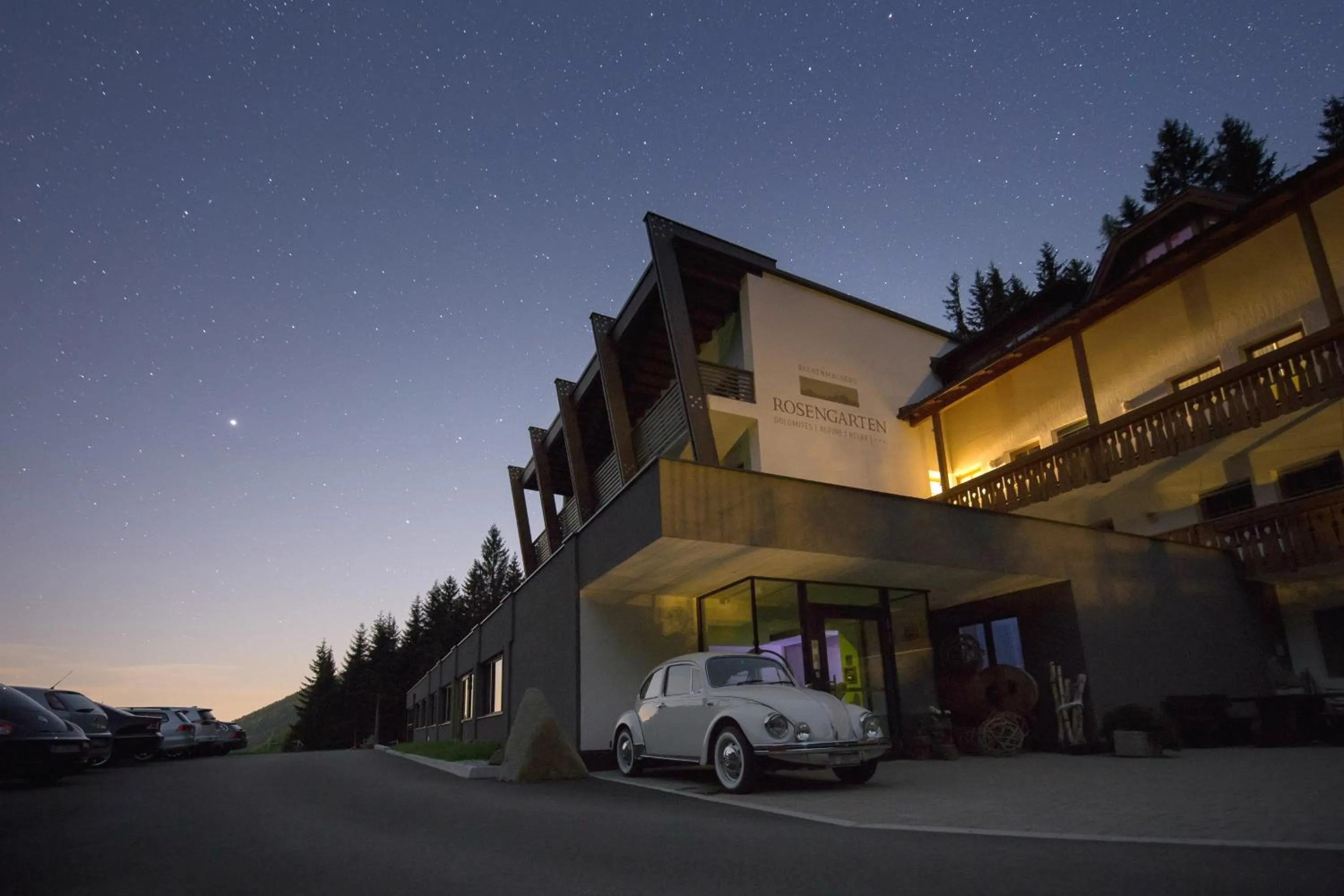 Facade/entrance in Hotel Rosengarten