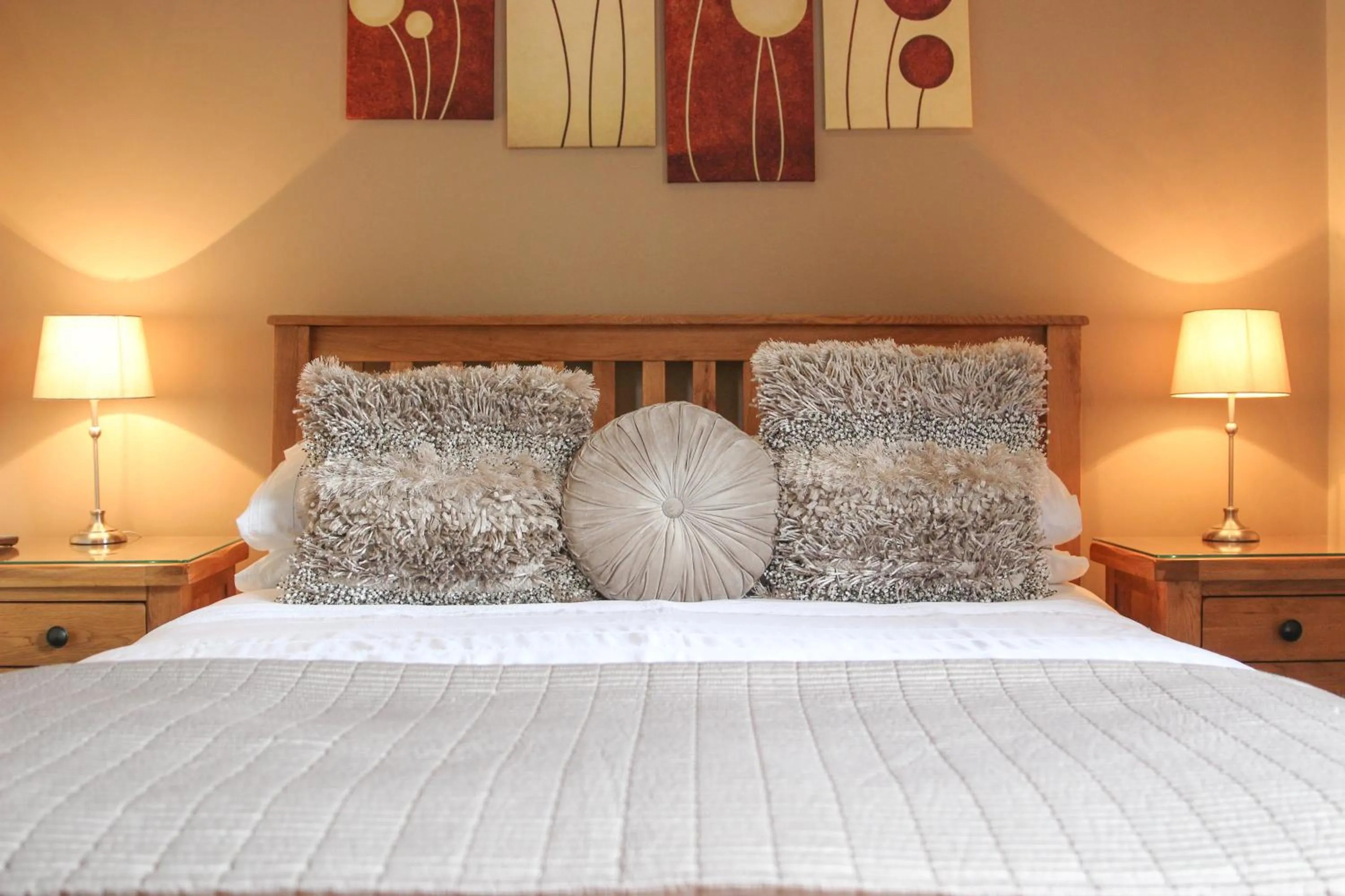 Bed in The Badger Inn