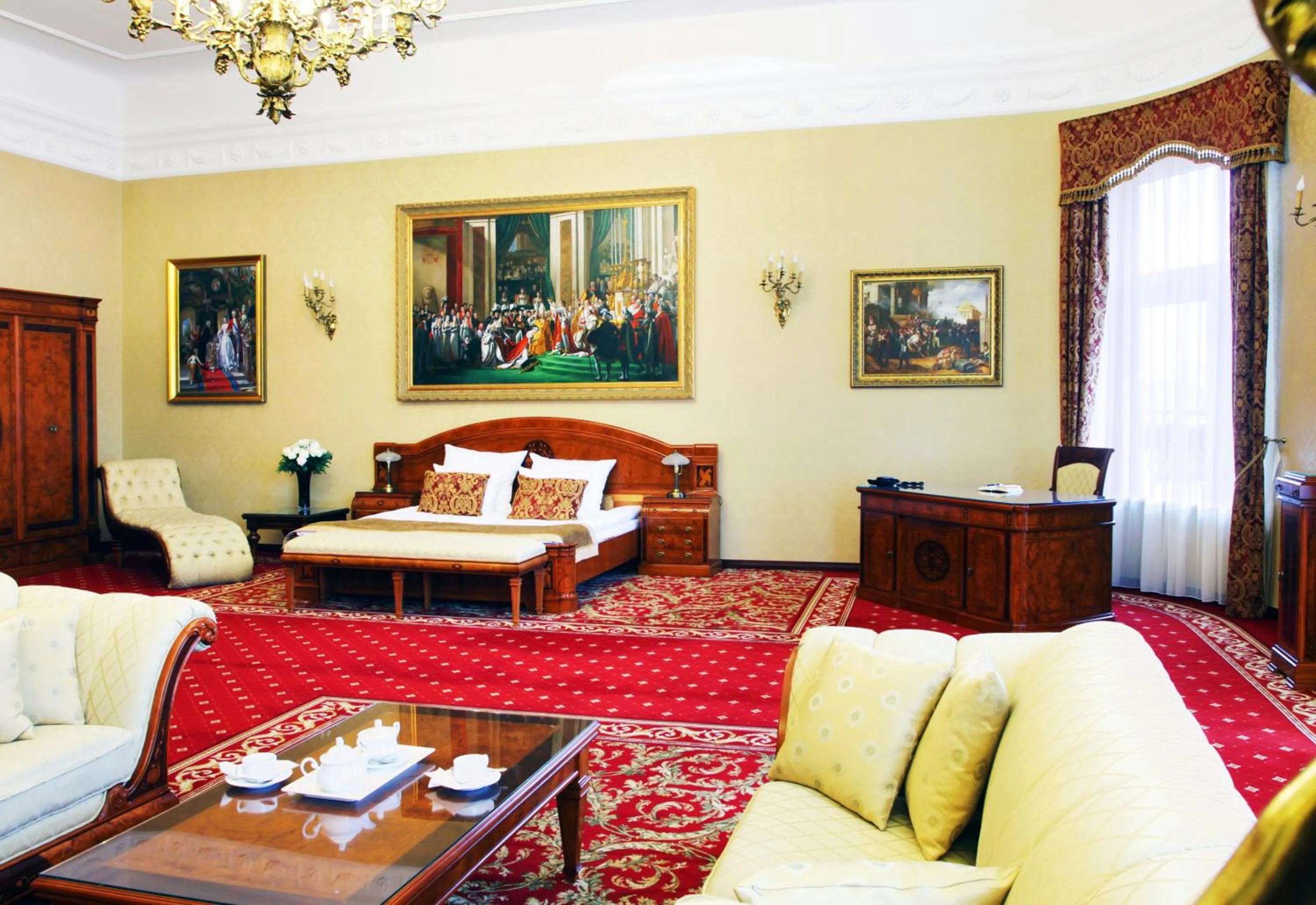 Bed in Pałac Żelechów Spa & Wellness