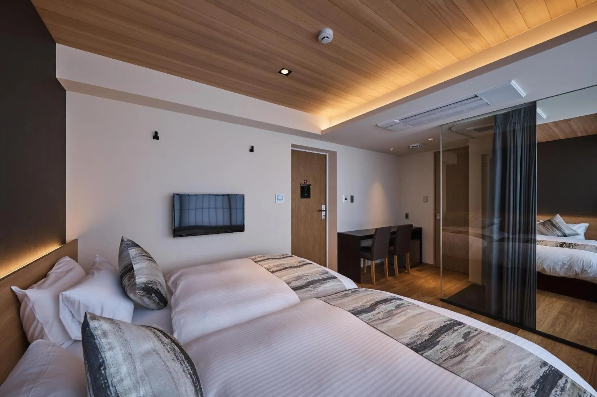 Bed in Stay SAKURA Kyoto Gion Miyagawacho