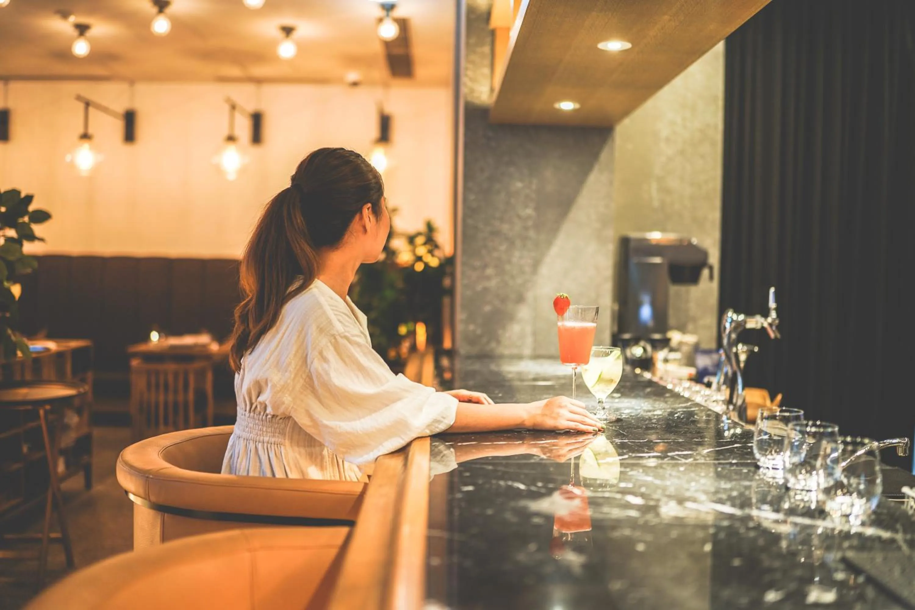 Lounge or bar in Twin-Line Hotel Karuizawa Japan