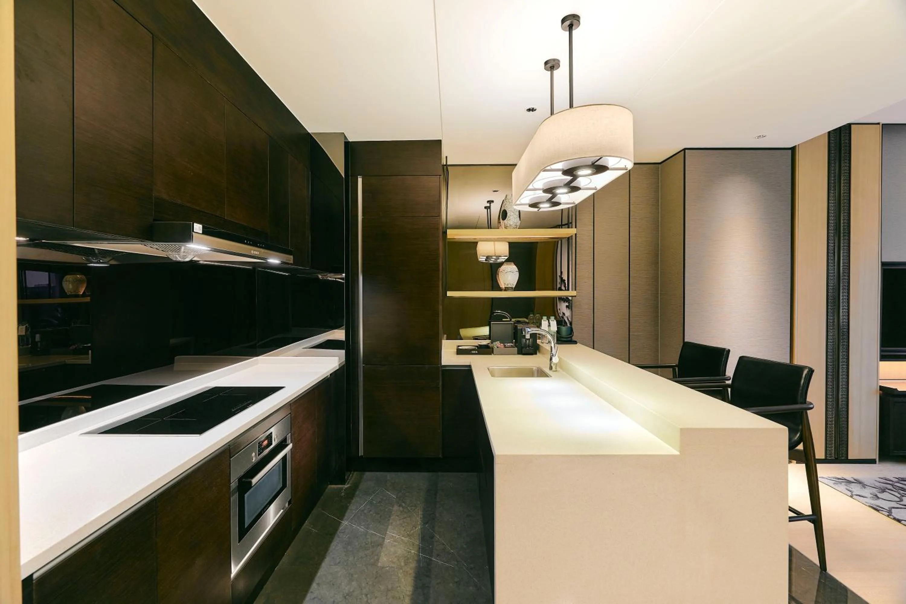 Kitchen or kitchenette in Kempinski Residences Guangzhou