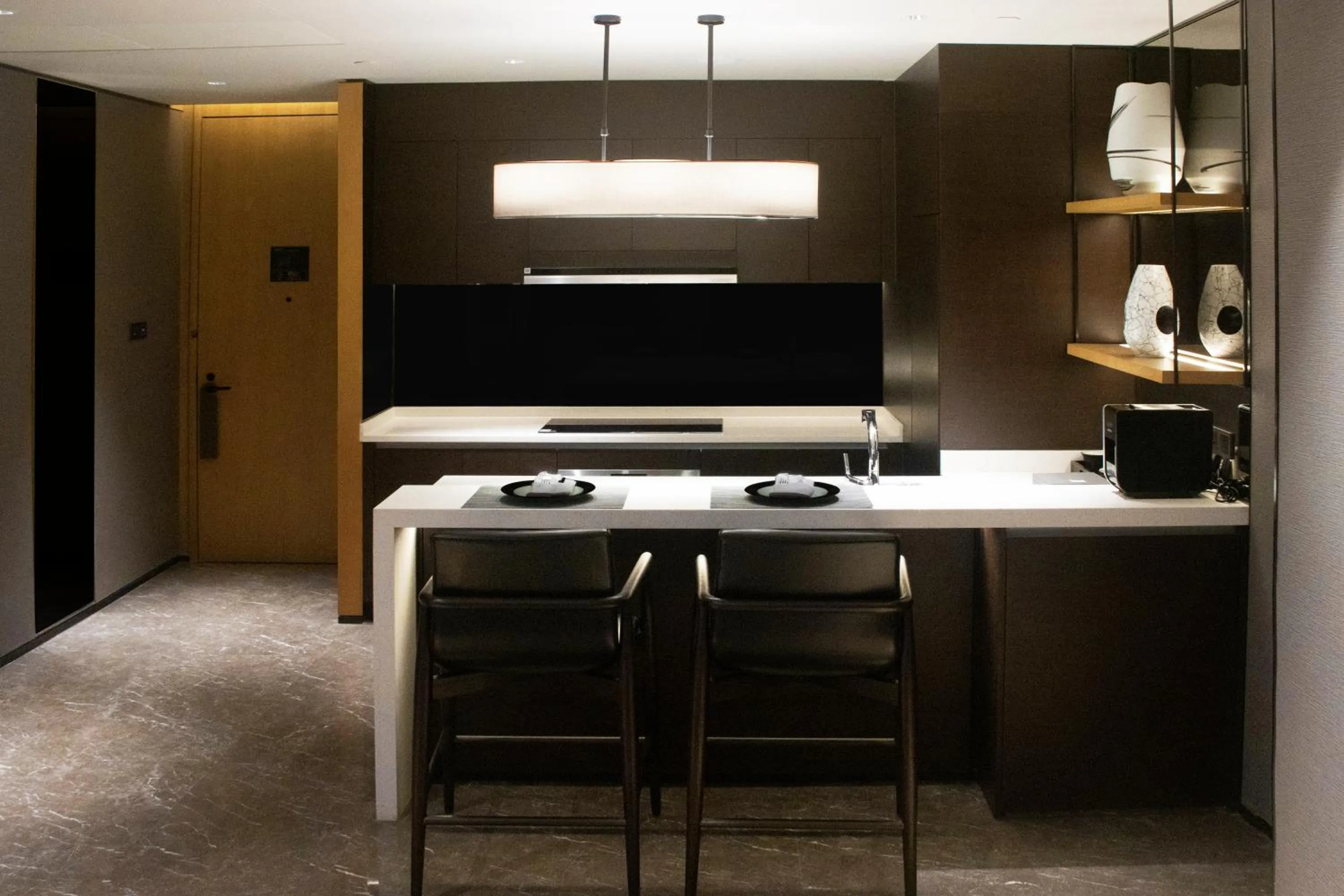 Kitchen or kitchenette in Kempinski Residences Guangzhou