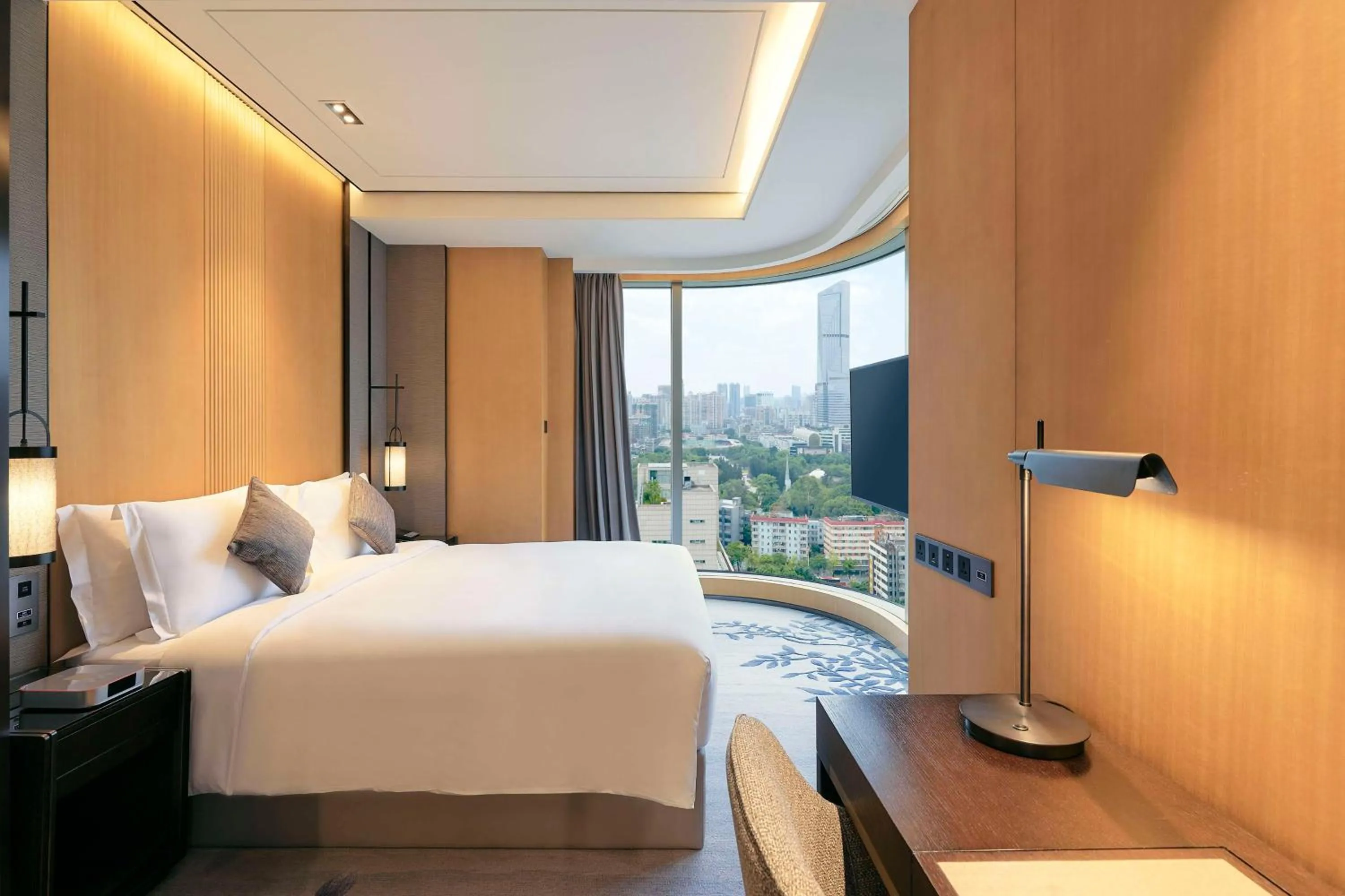 Photo of the whole room, Bed in Kempinski Residences Guangzhou