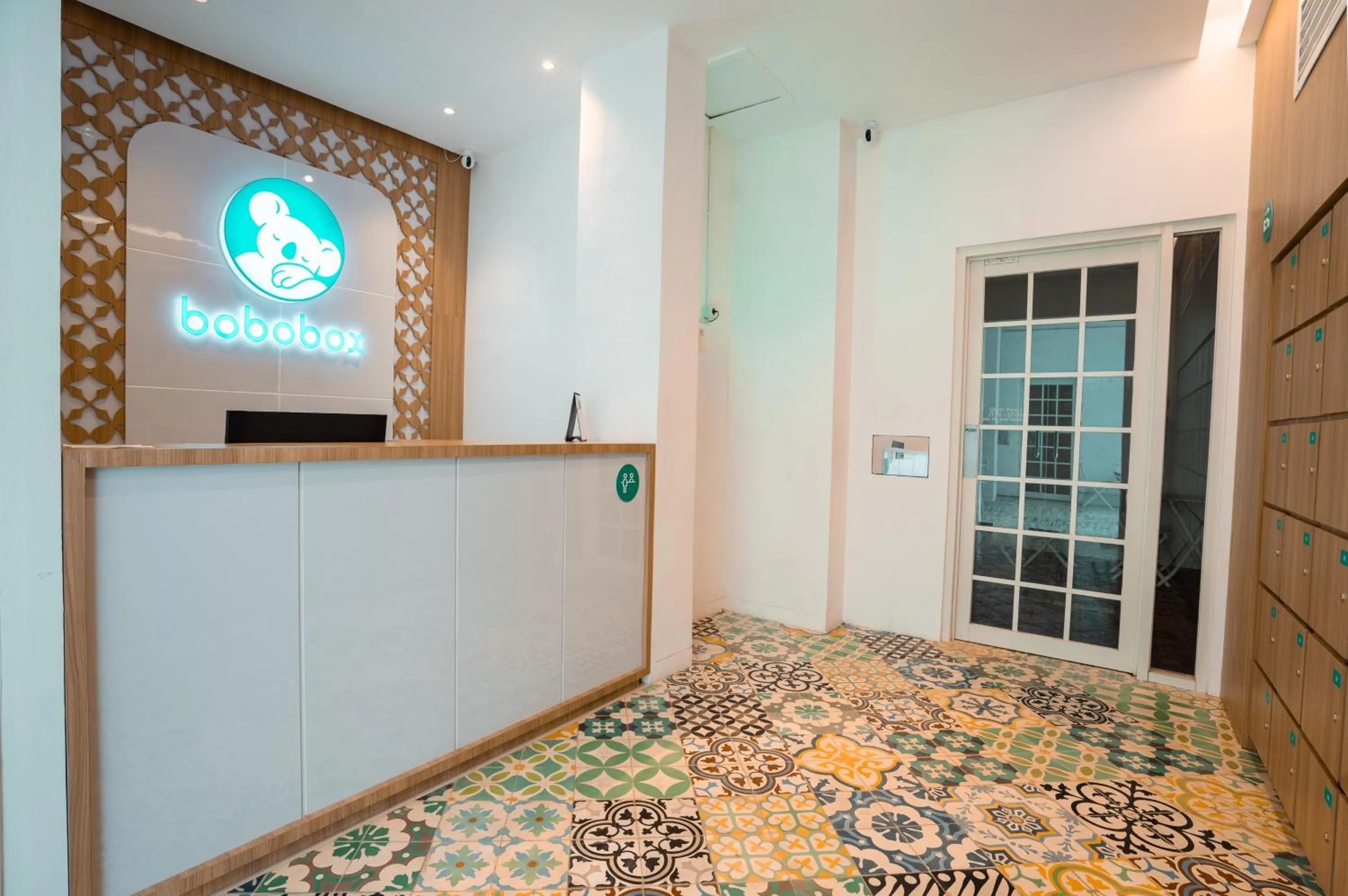 Lobby or reception, Bed in Bobopod Kota Lama, Semarang