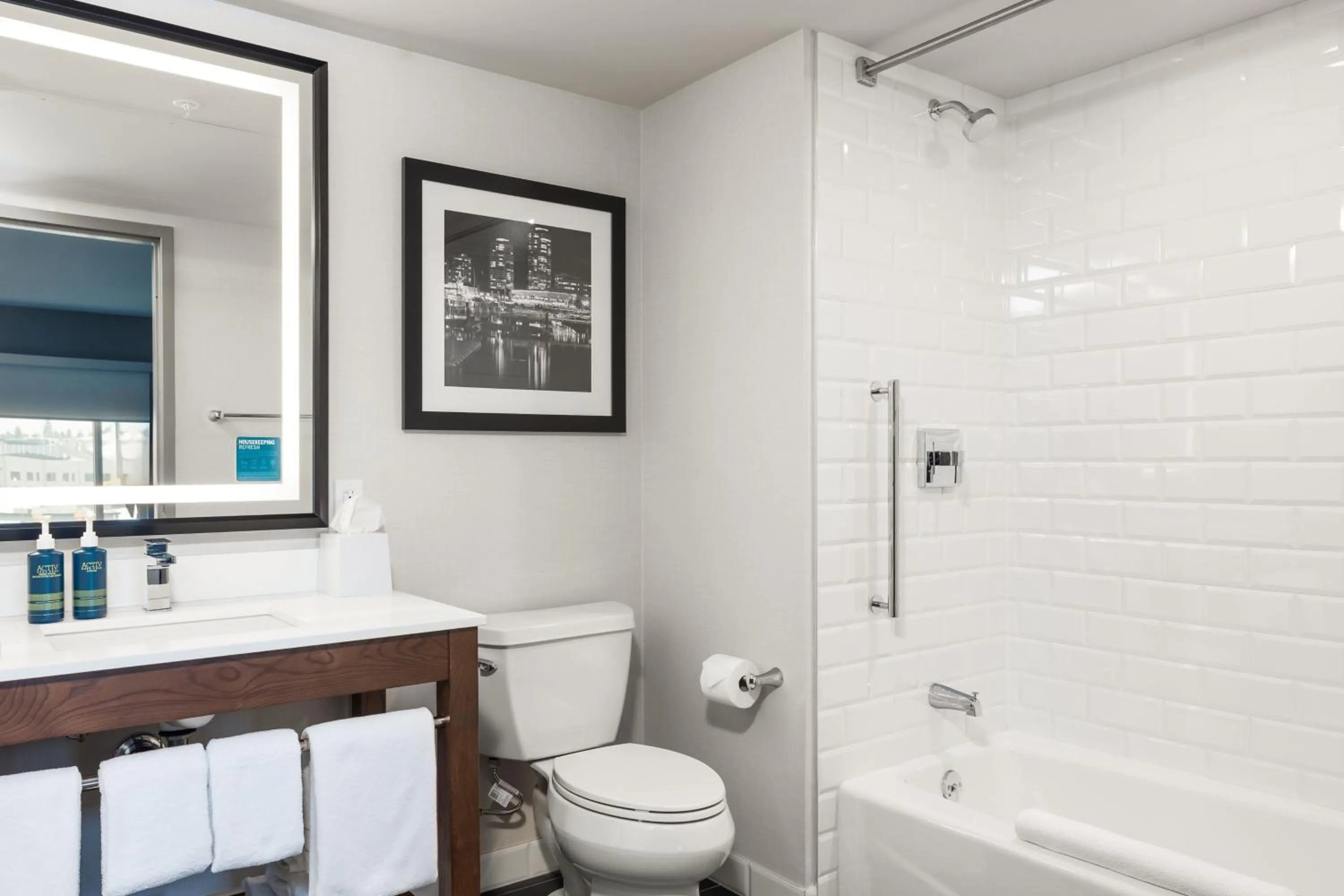 Bathroom in Four Points by Sheraton Kelowna Airport