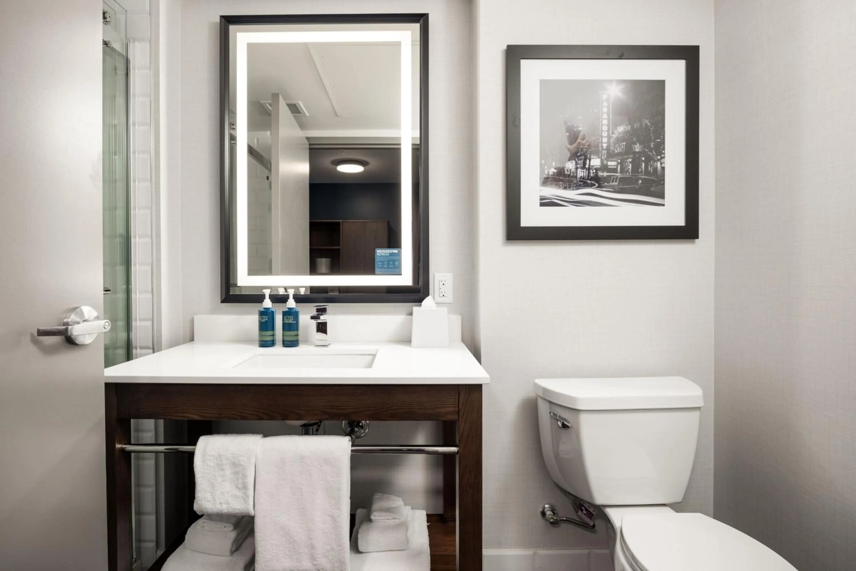 Bathroom in Four Points by Sheraton Kelowna Airport