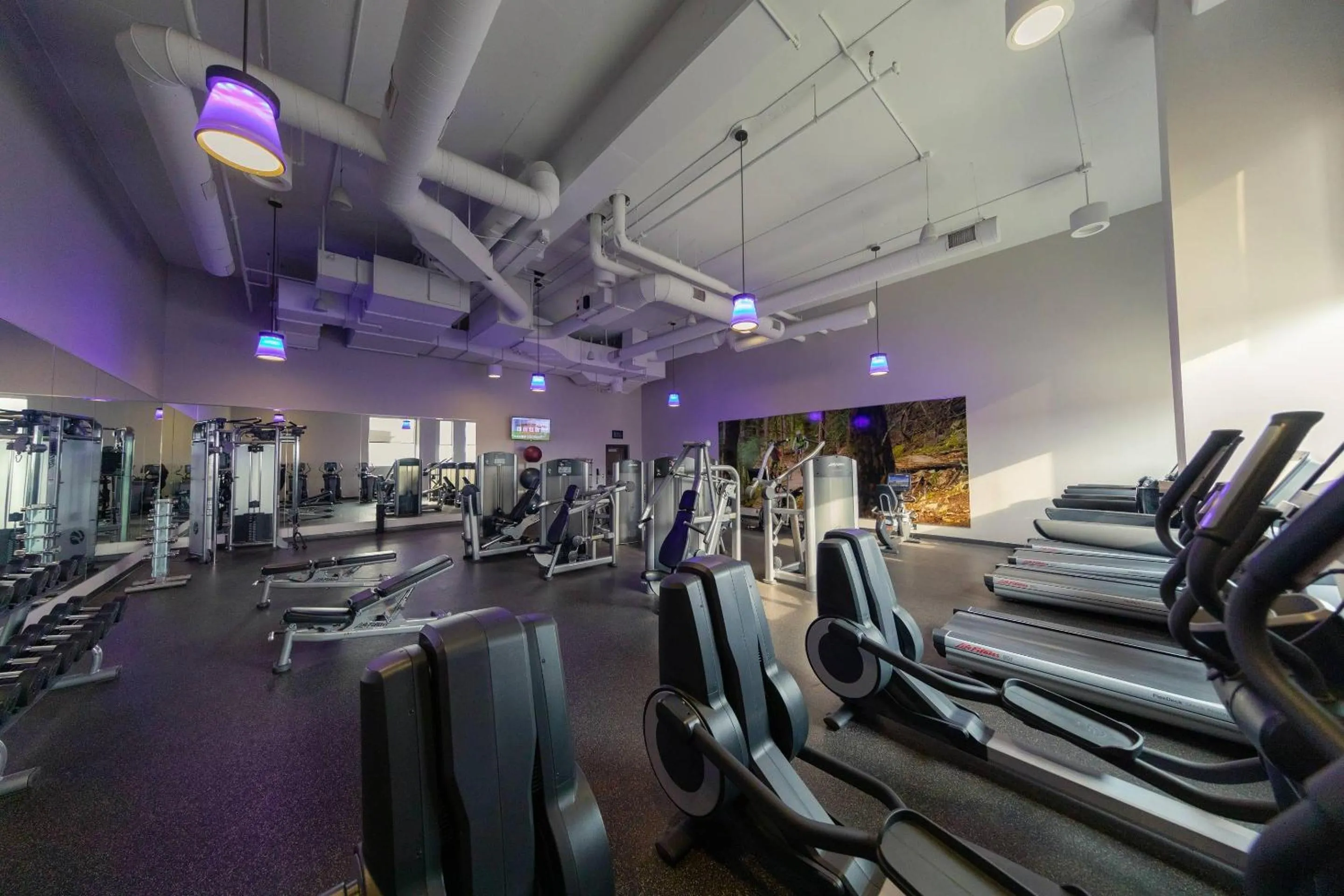 Fitness centre/facilities in Radisson Blu Mall of America