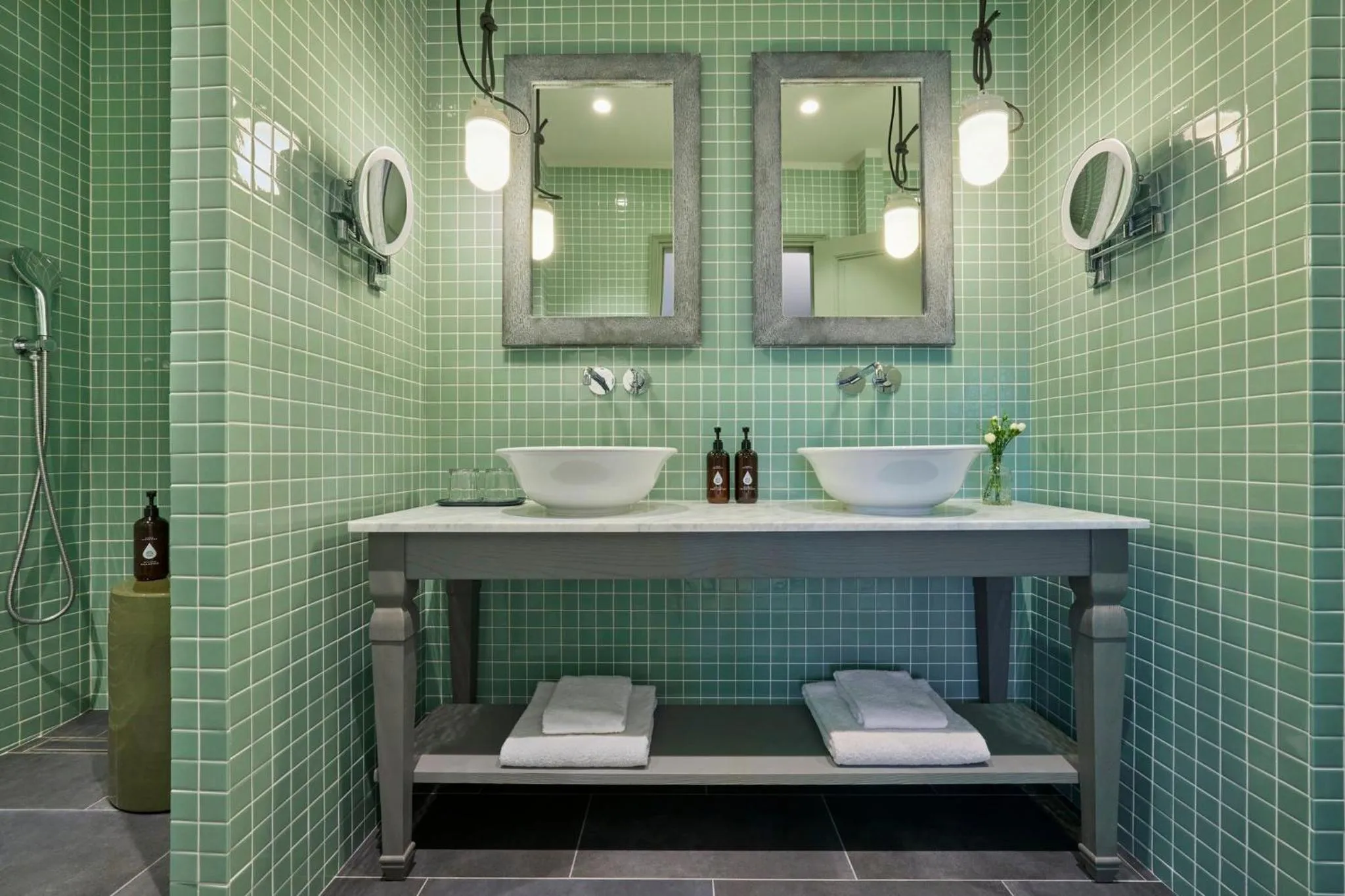 Bathroom in COMO Le Montrachet